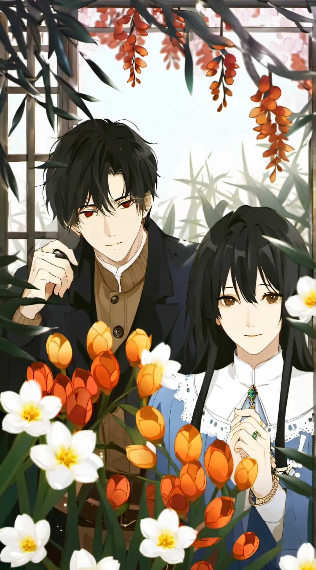 ai character: Aaron lycan  background