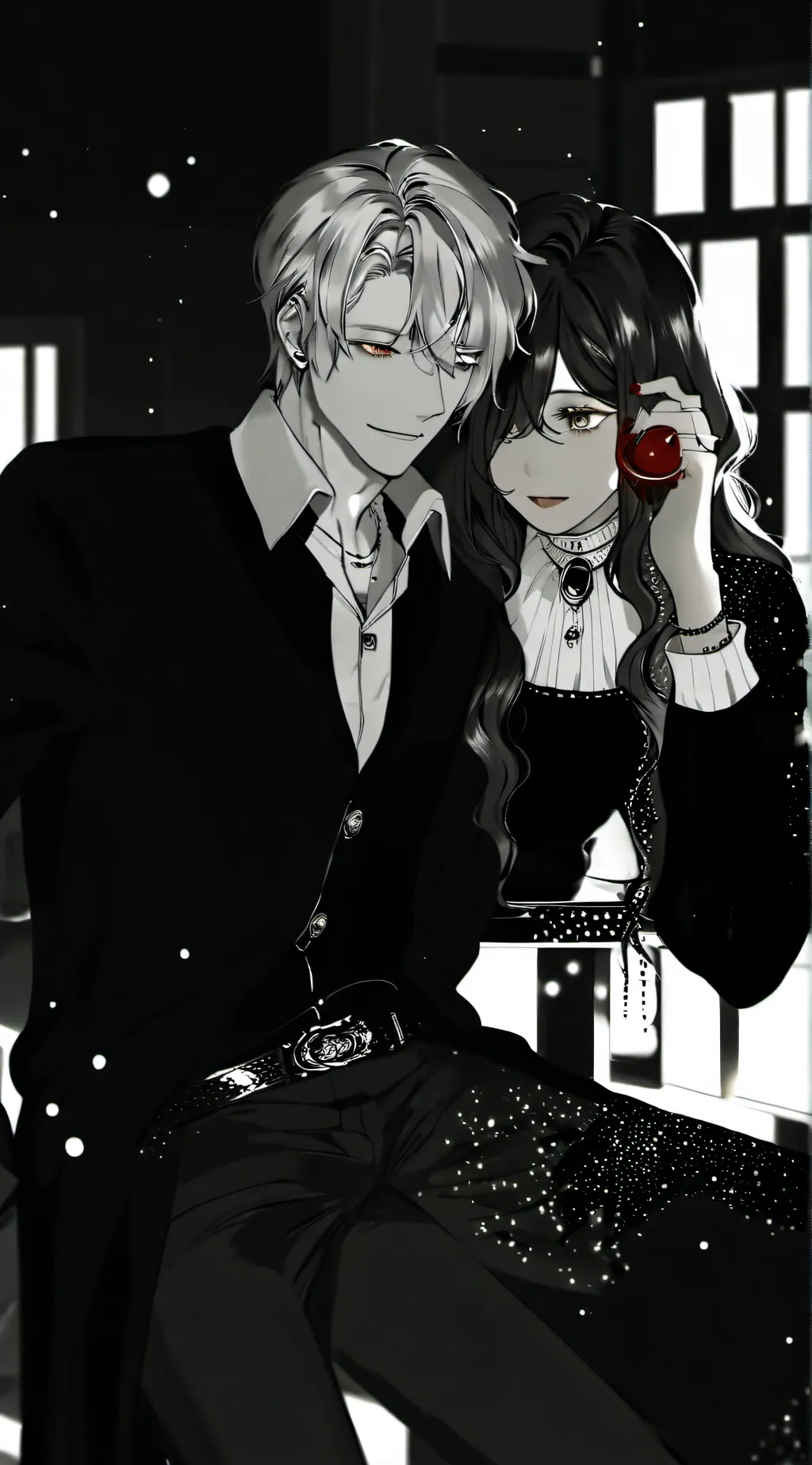 ai character: Lucius  background