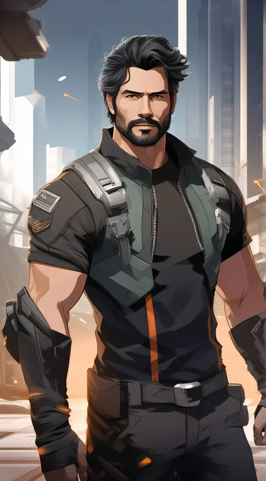 ai character: Dan background