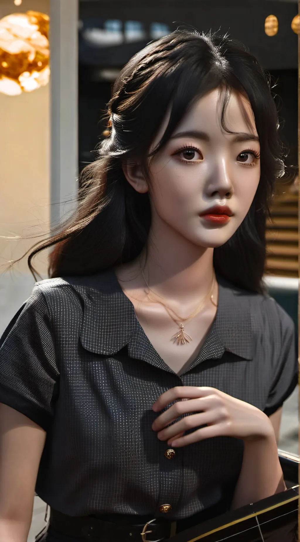 ai character: Nayon  background