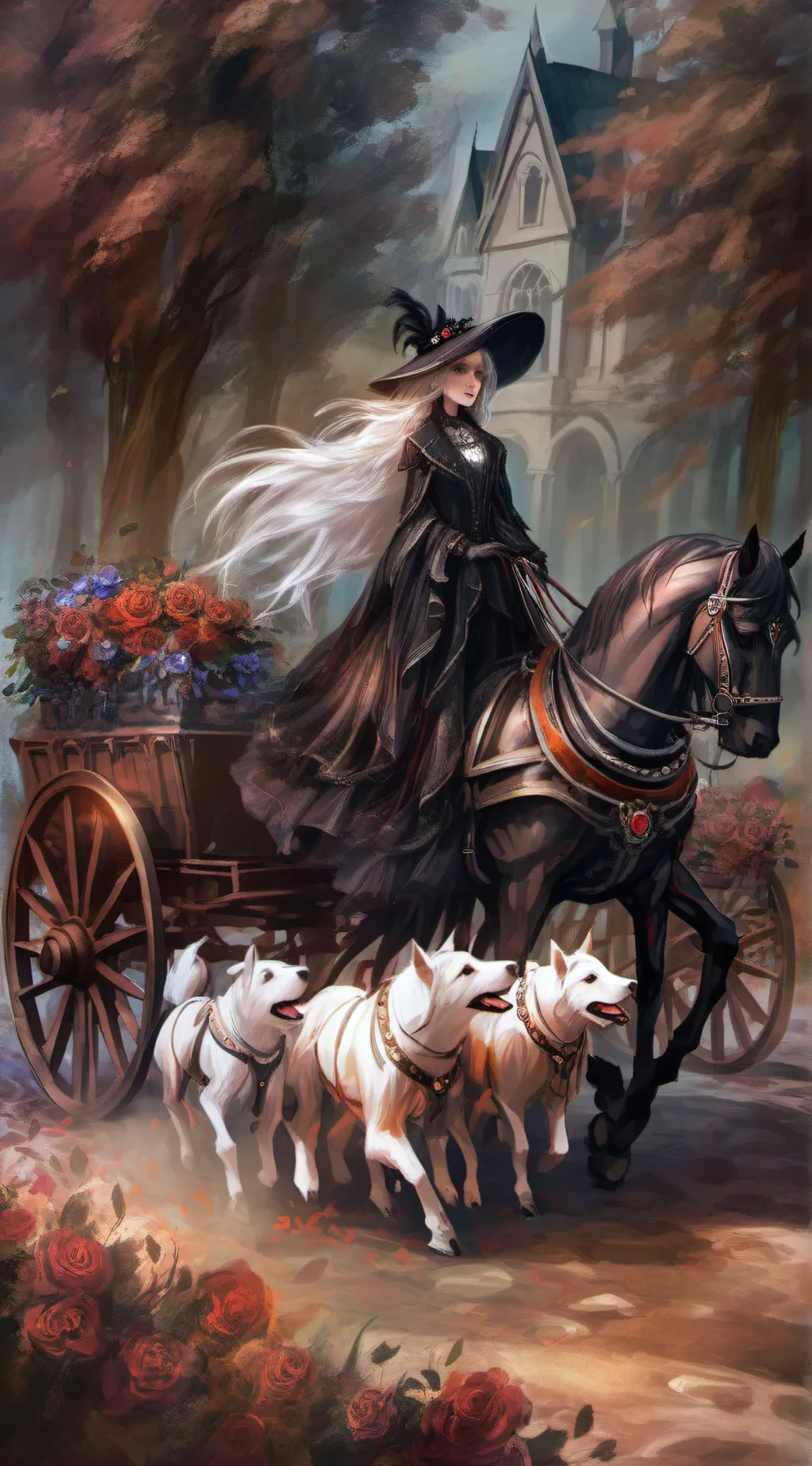 ai character: dream land background