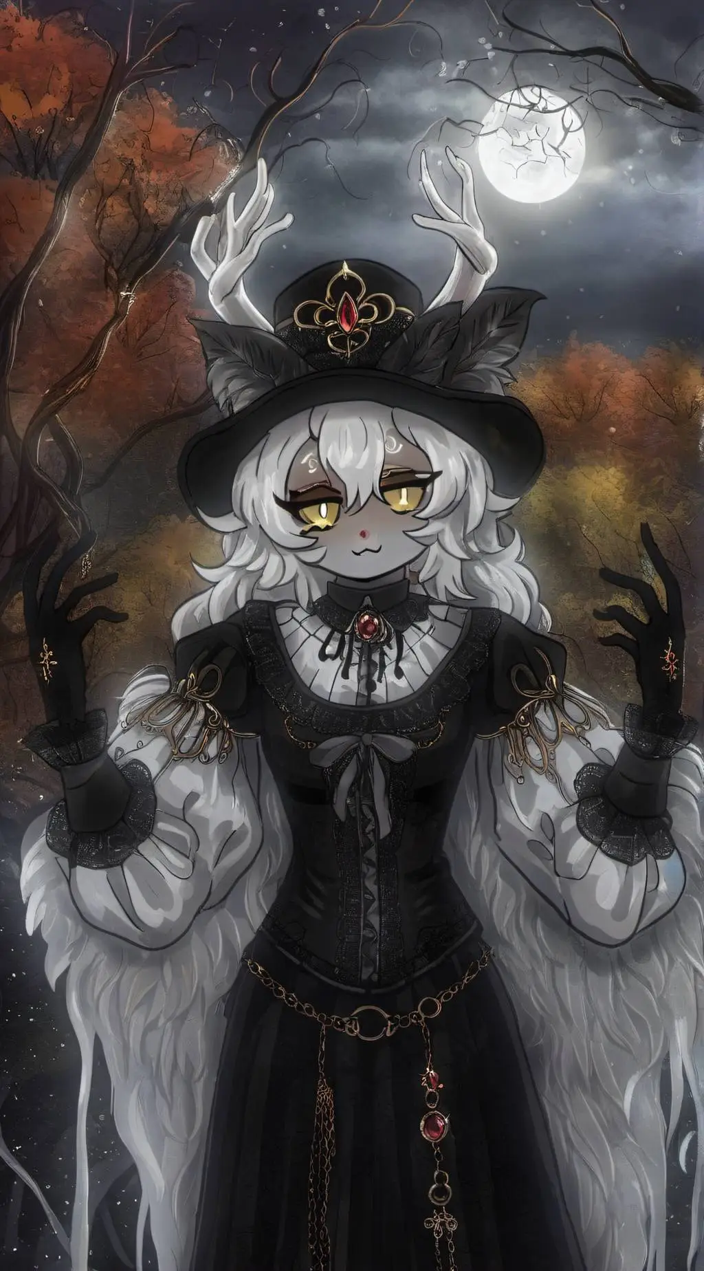 ai character: Ginger  background