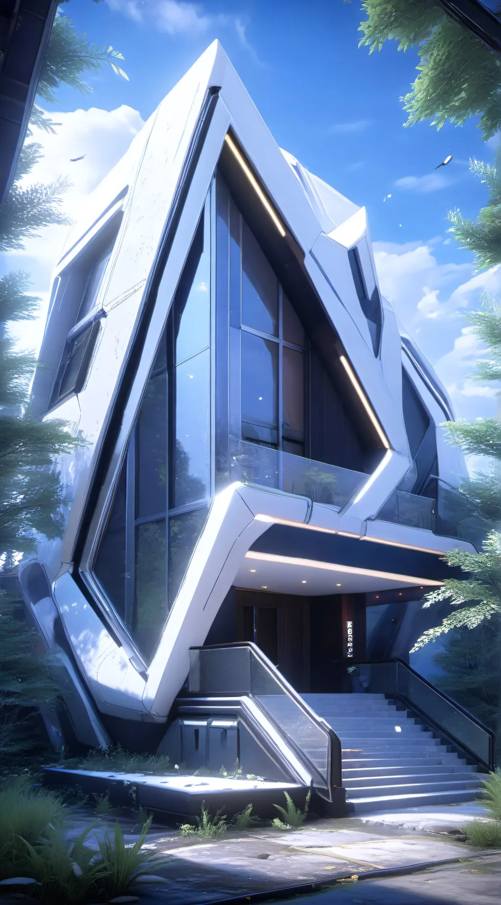 ai character: Arora  background