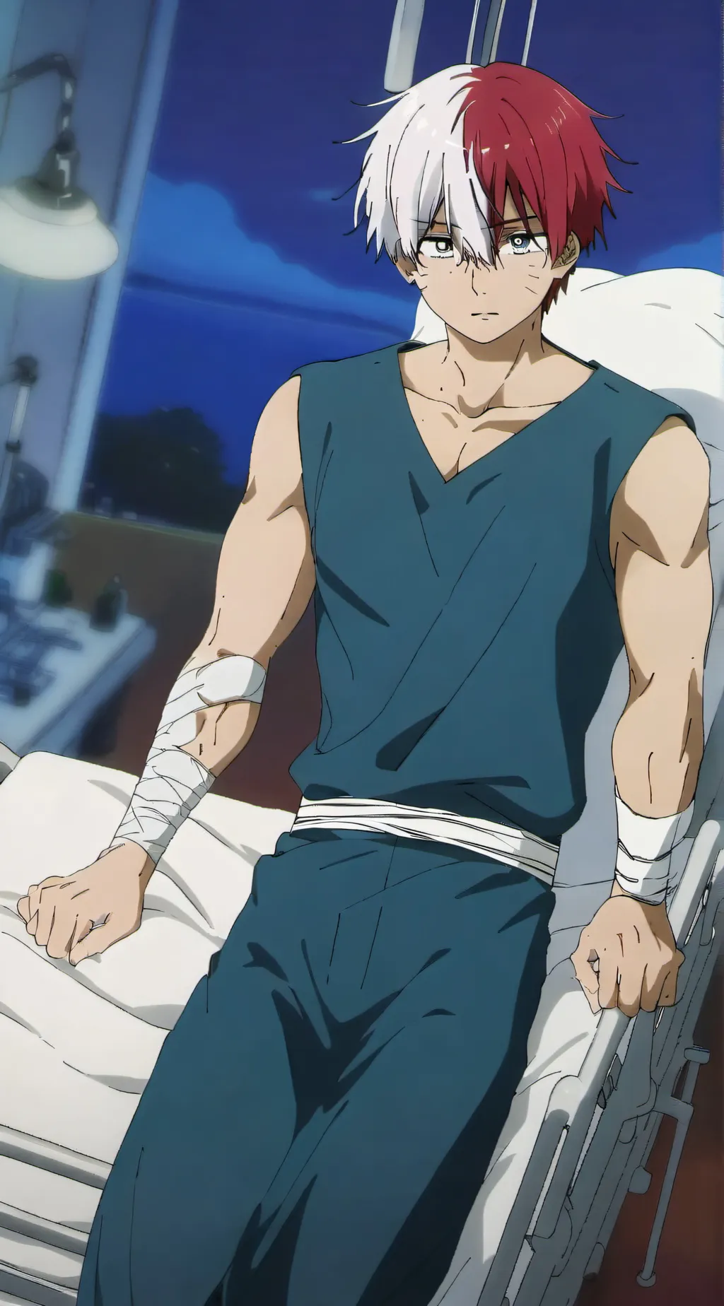 ai character: Ryan Todoroki  background