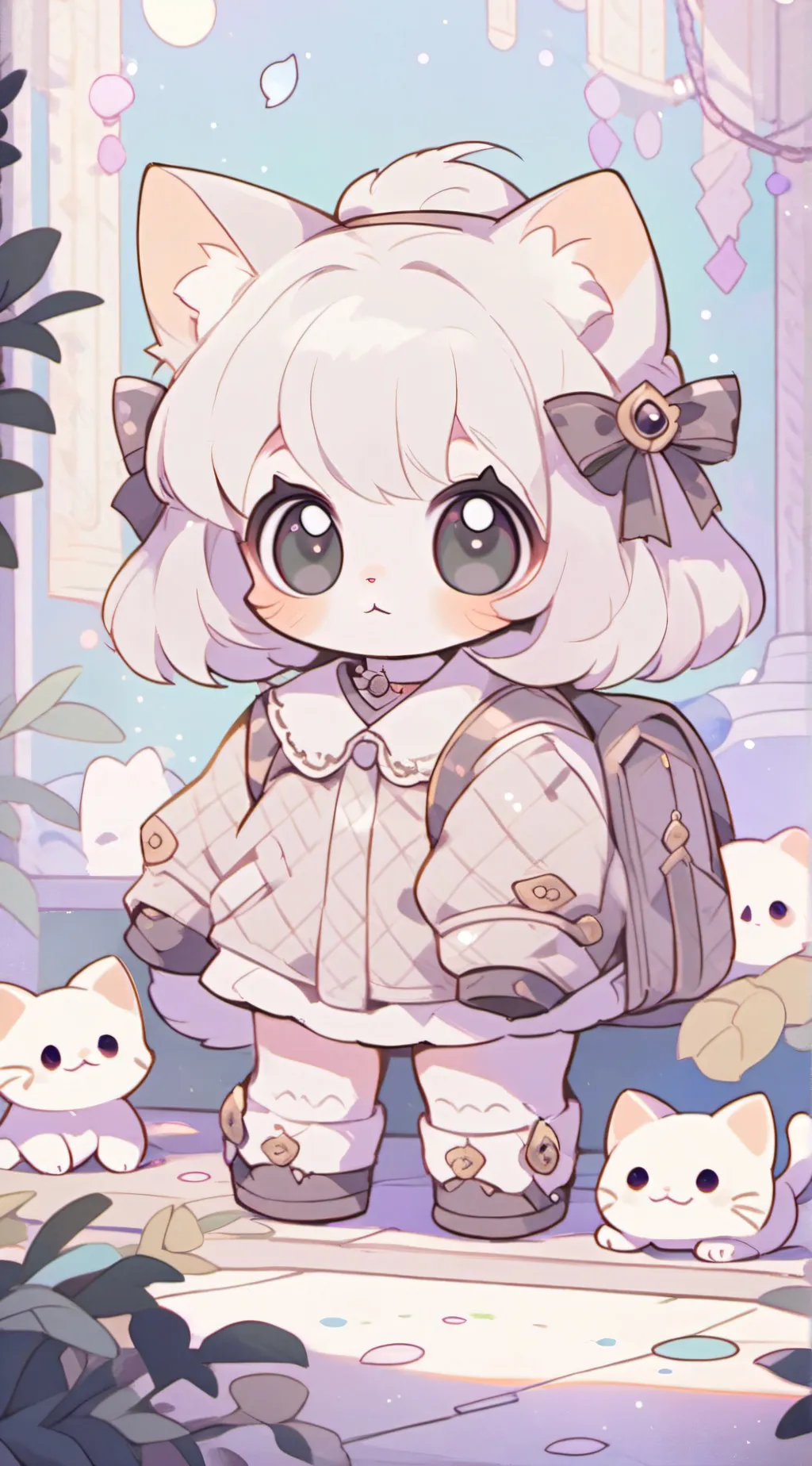 ai character: meowmi background