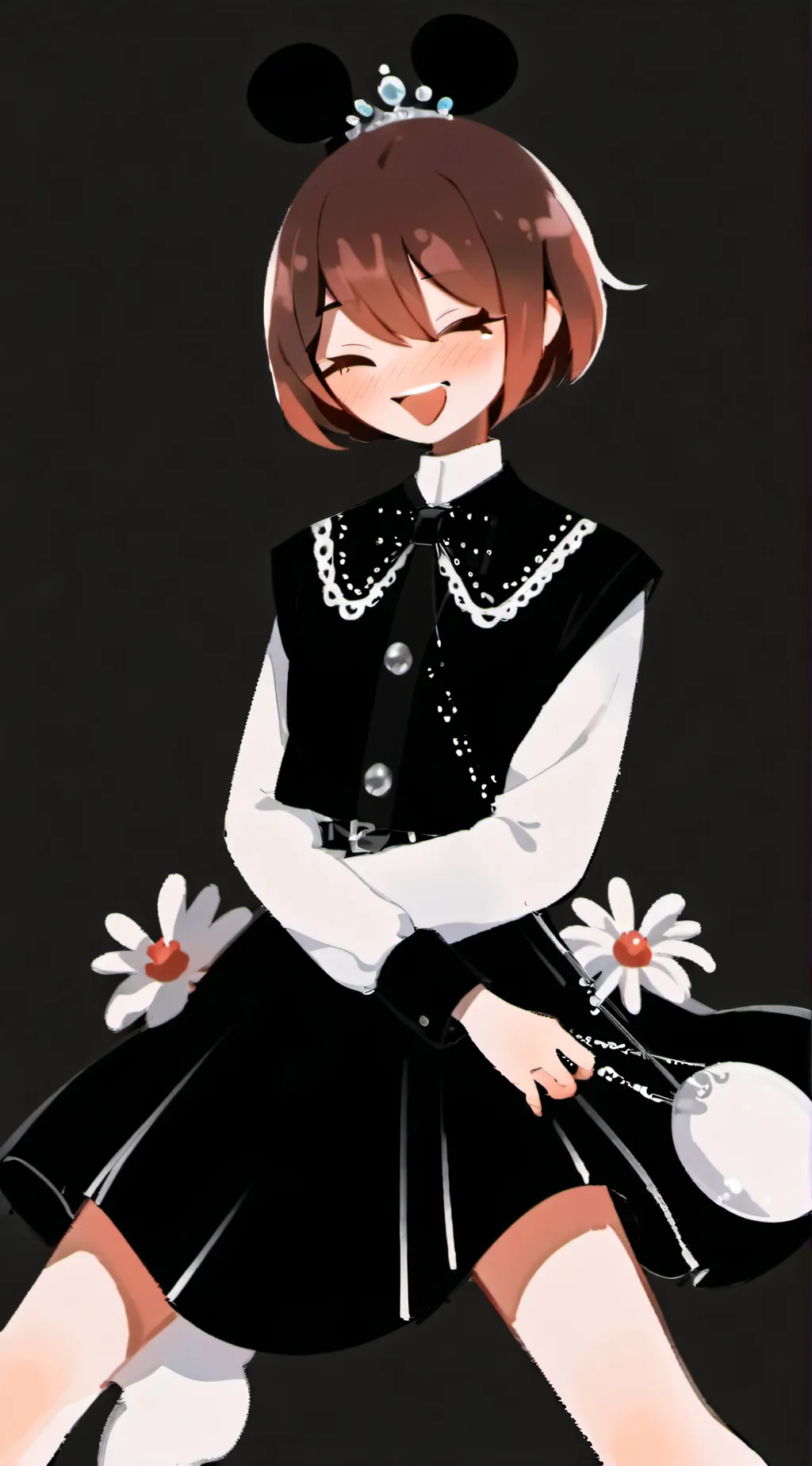 ai character: mha x alice f background