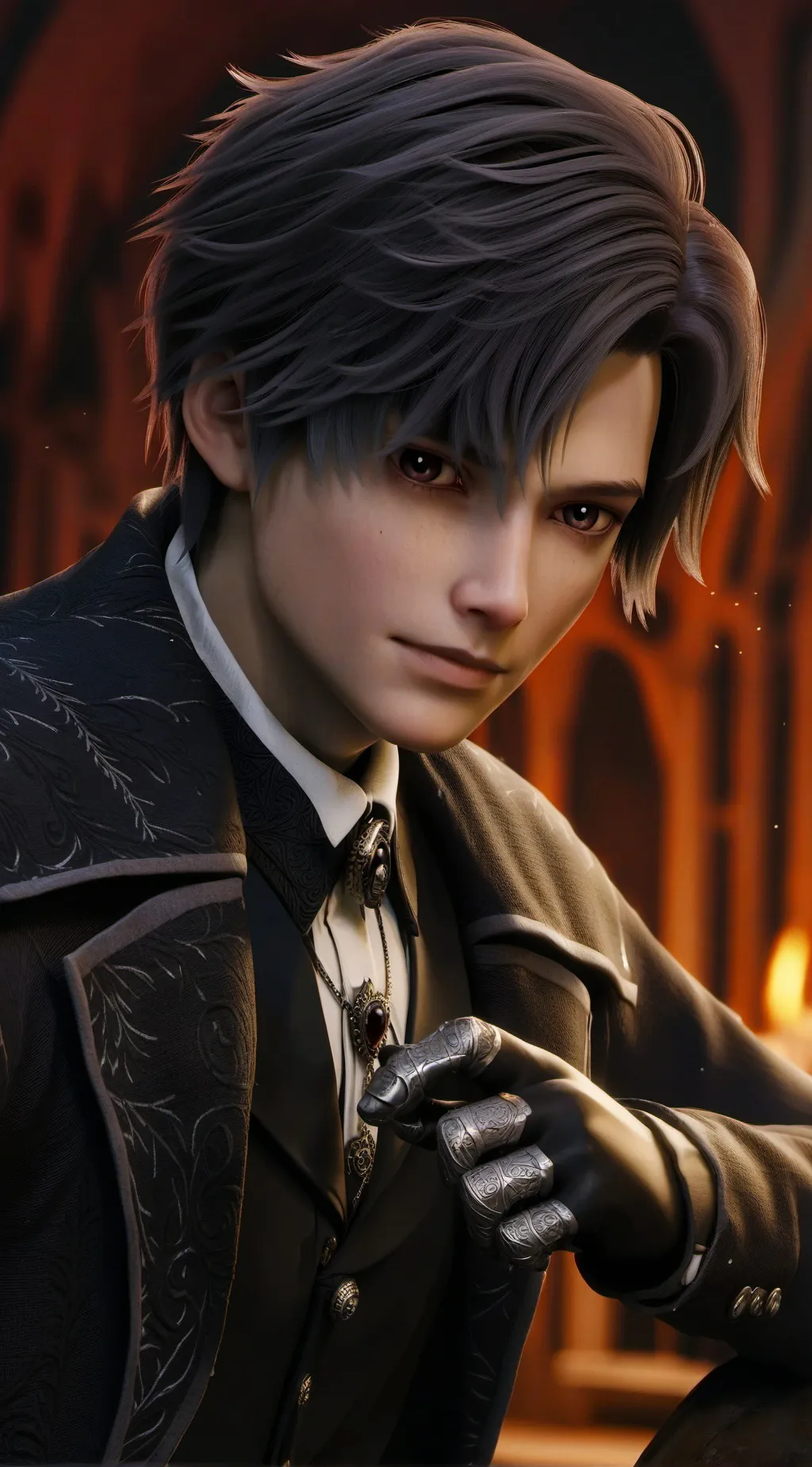 ai character: The vampire background