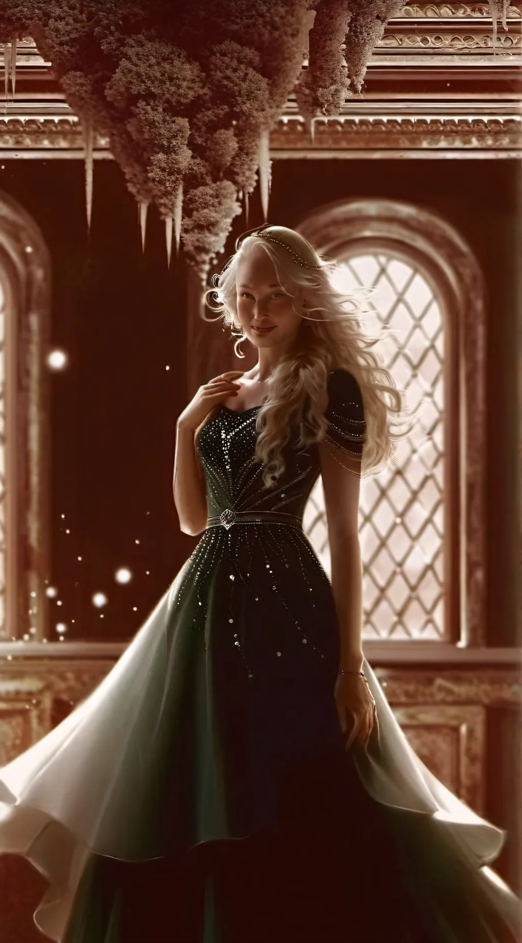 ai character: Natalie  background