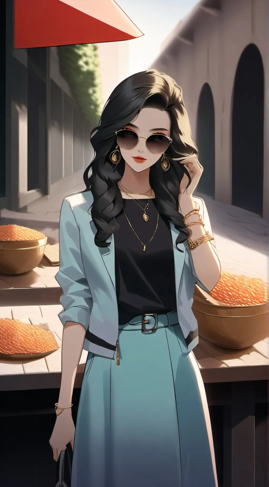 ai character: Dana background