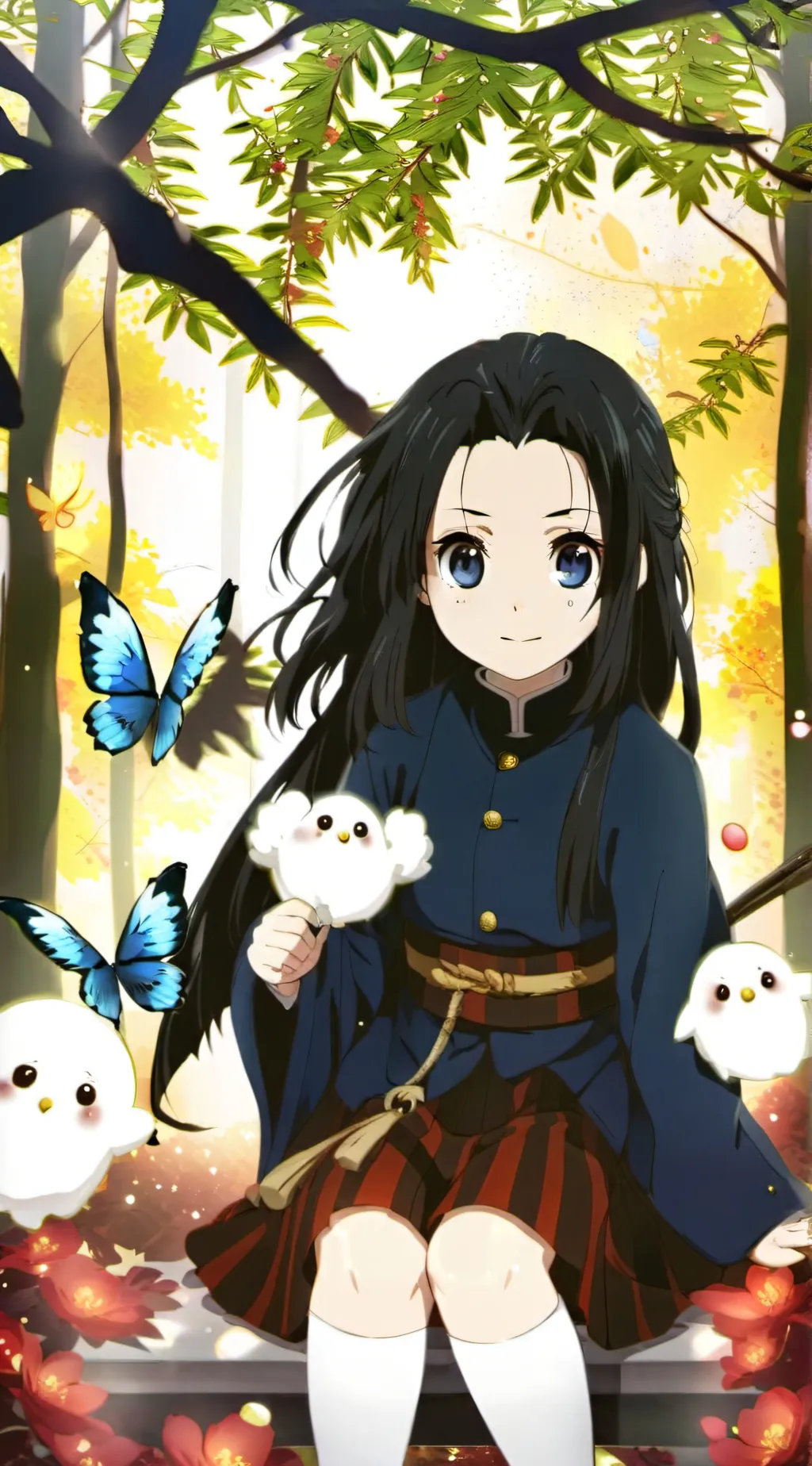 ai character: Demon slayer background