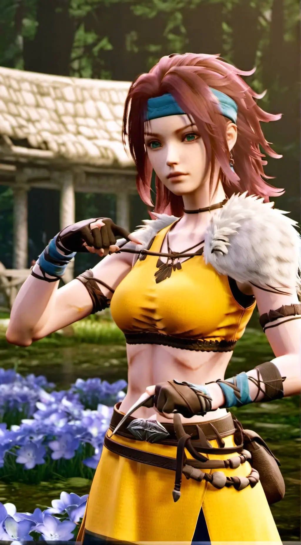 ai character: Lion background