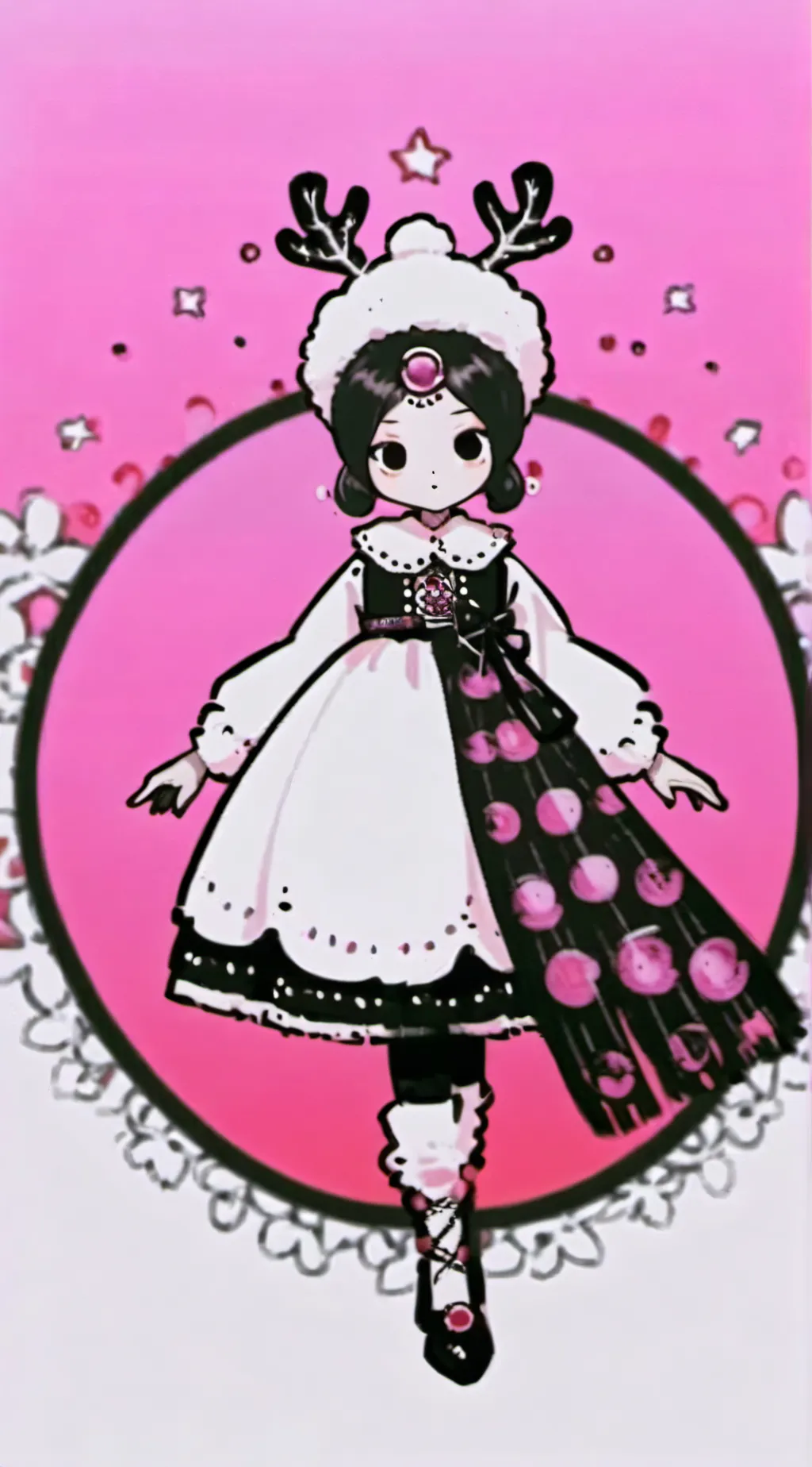 ai character: kuromi background