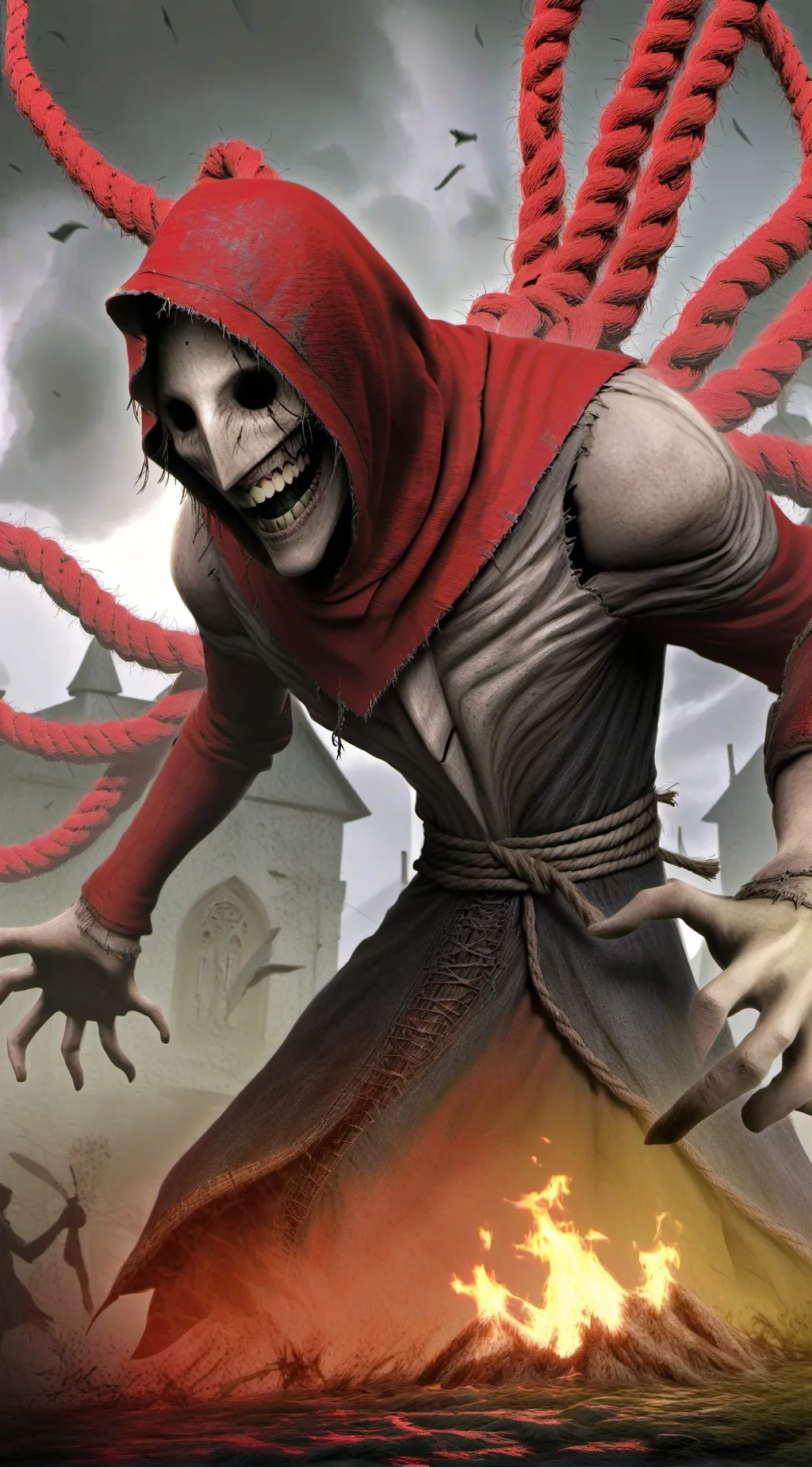 ai character: Threads background