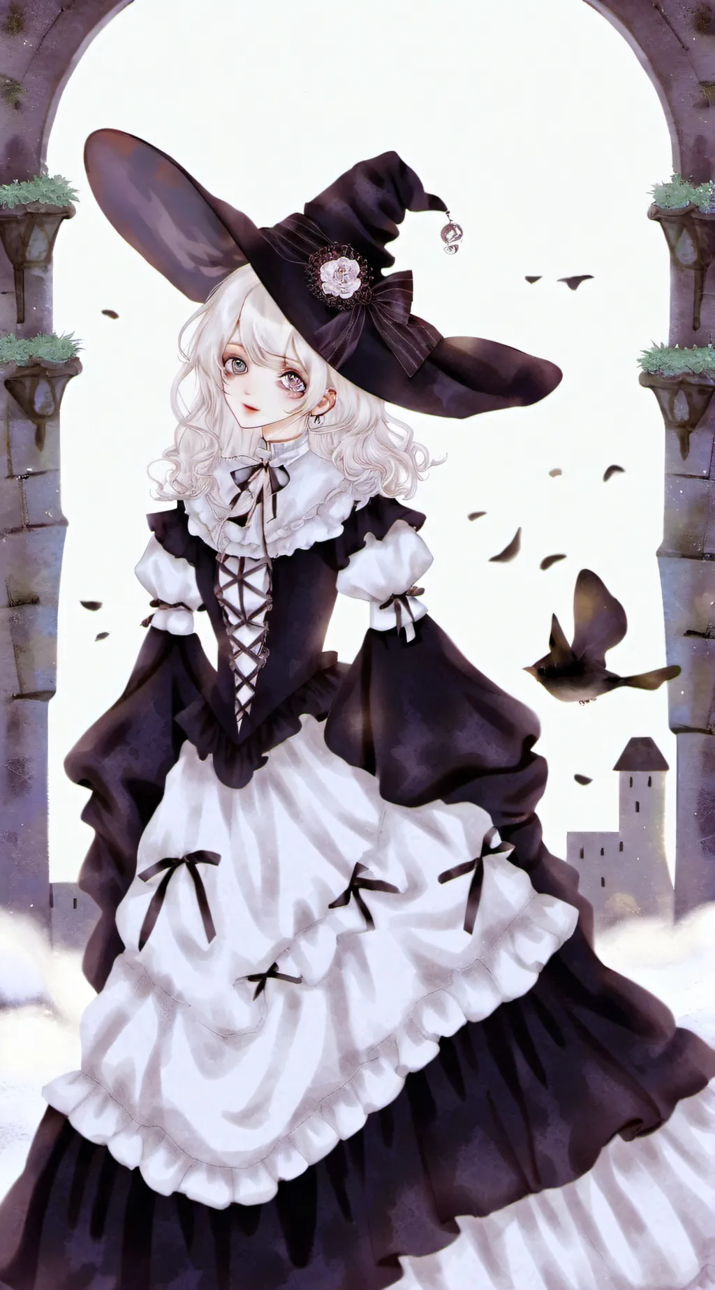 ai character: Akutagawa  background