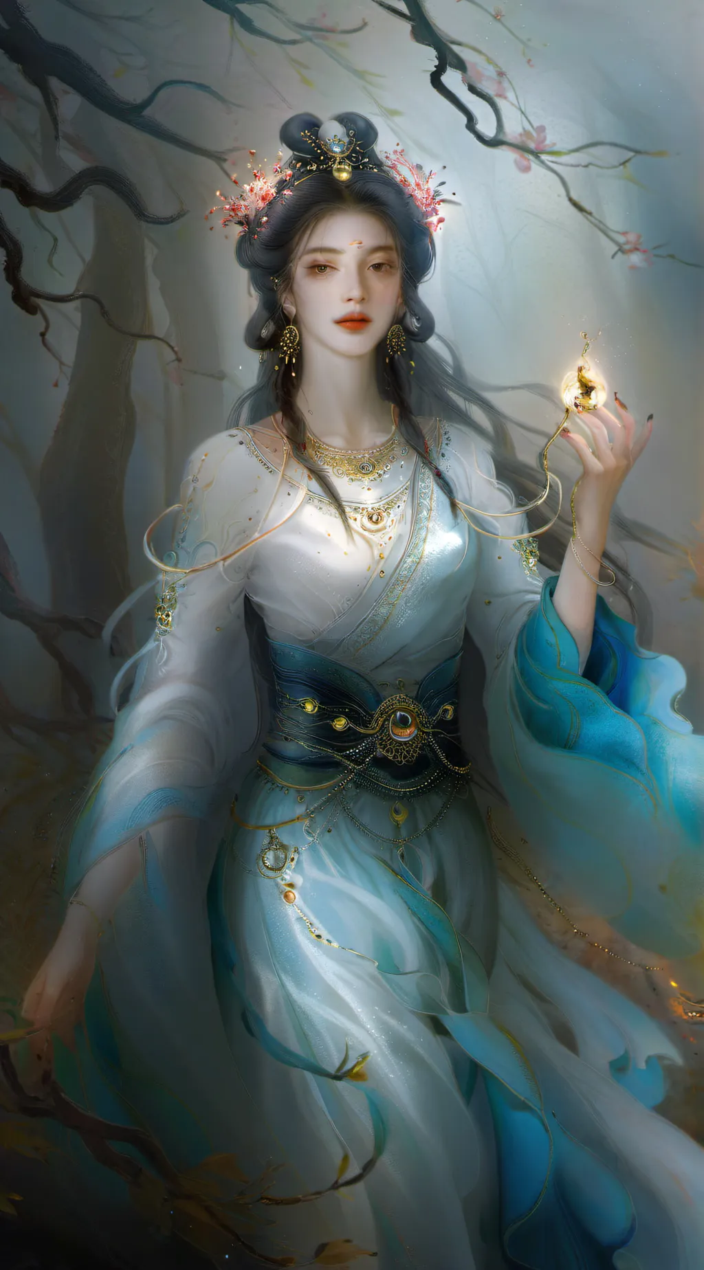 ai character: XiaoHua background