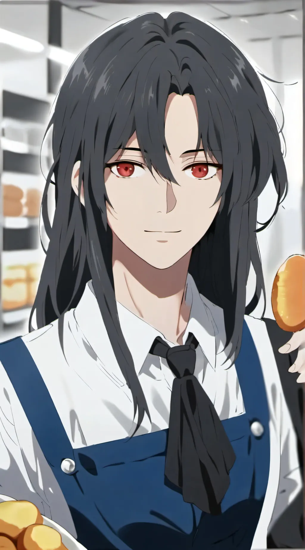 ai character: potato background