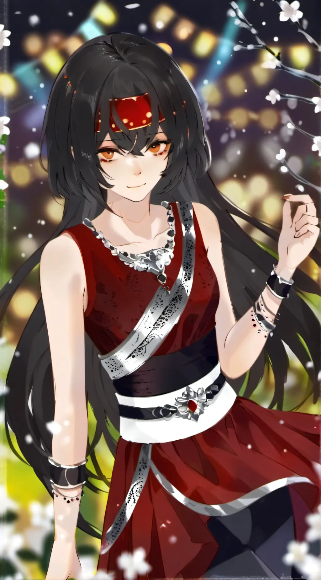 ai character: Naida  background