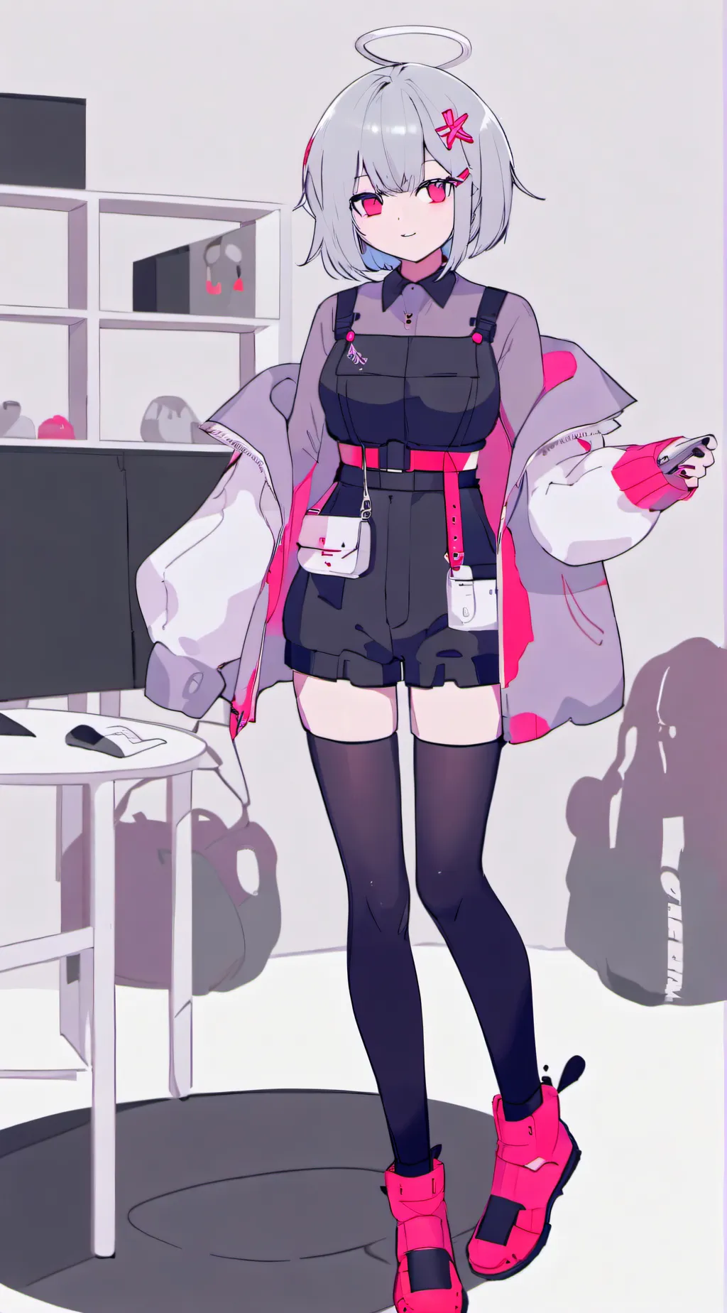 ai character: Mha😍 background