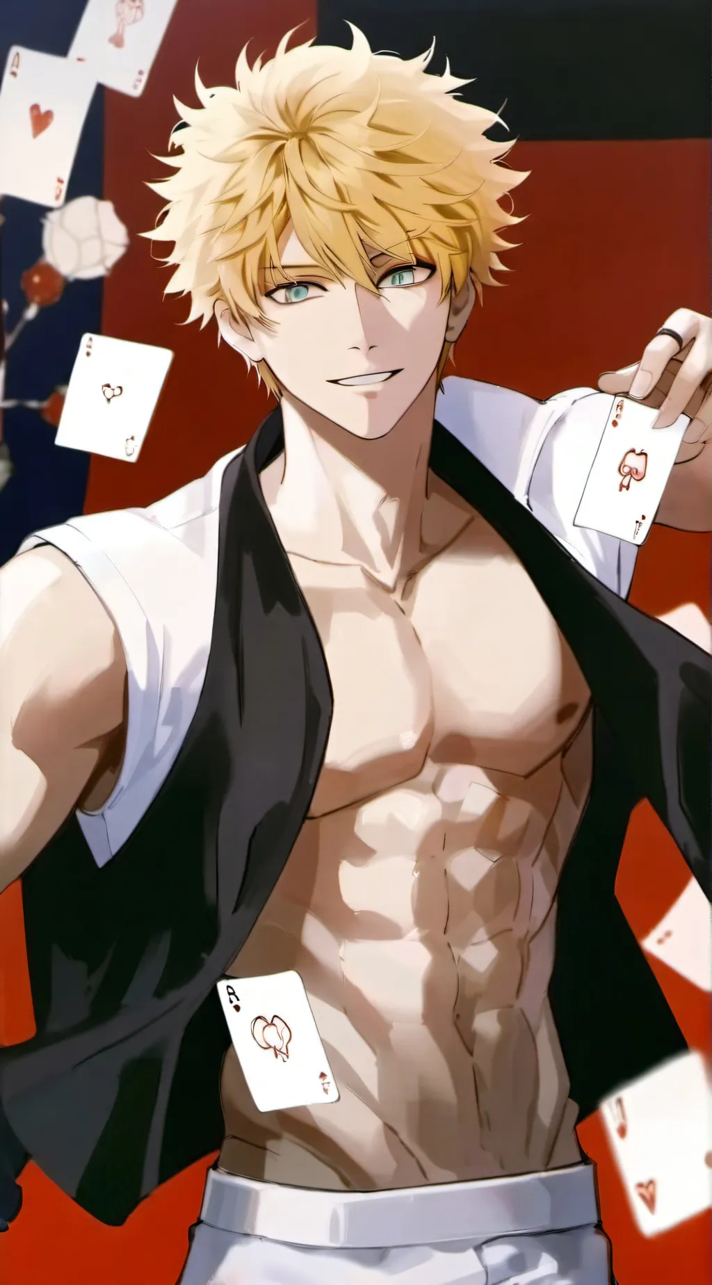 ai character: Bakugo background