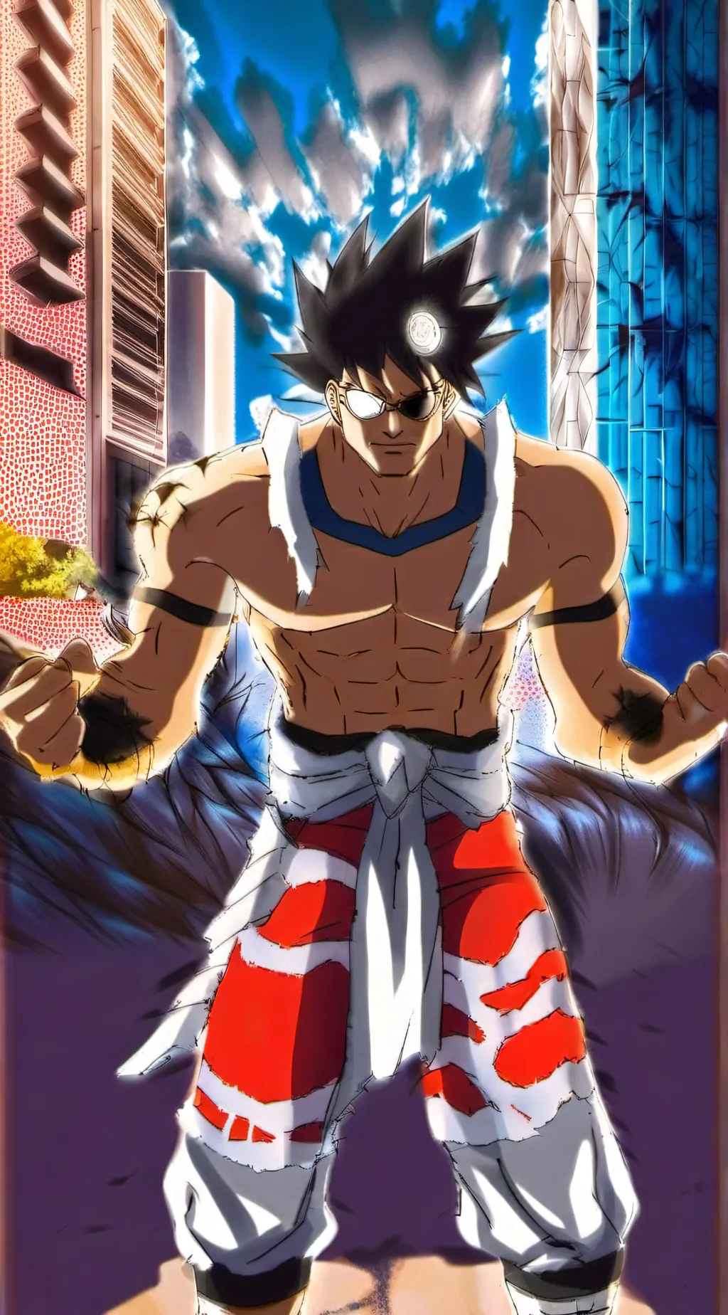 ai character: son guko background