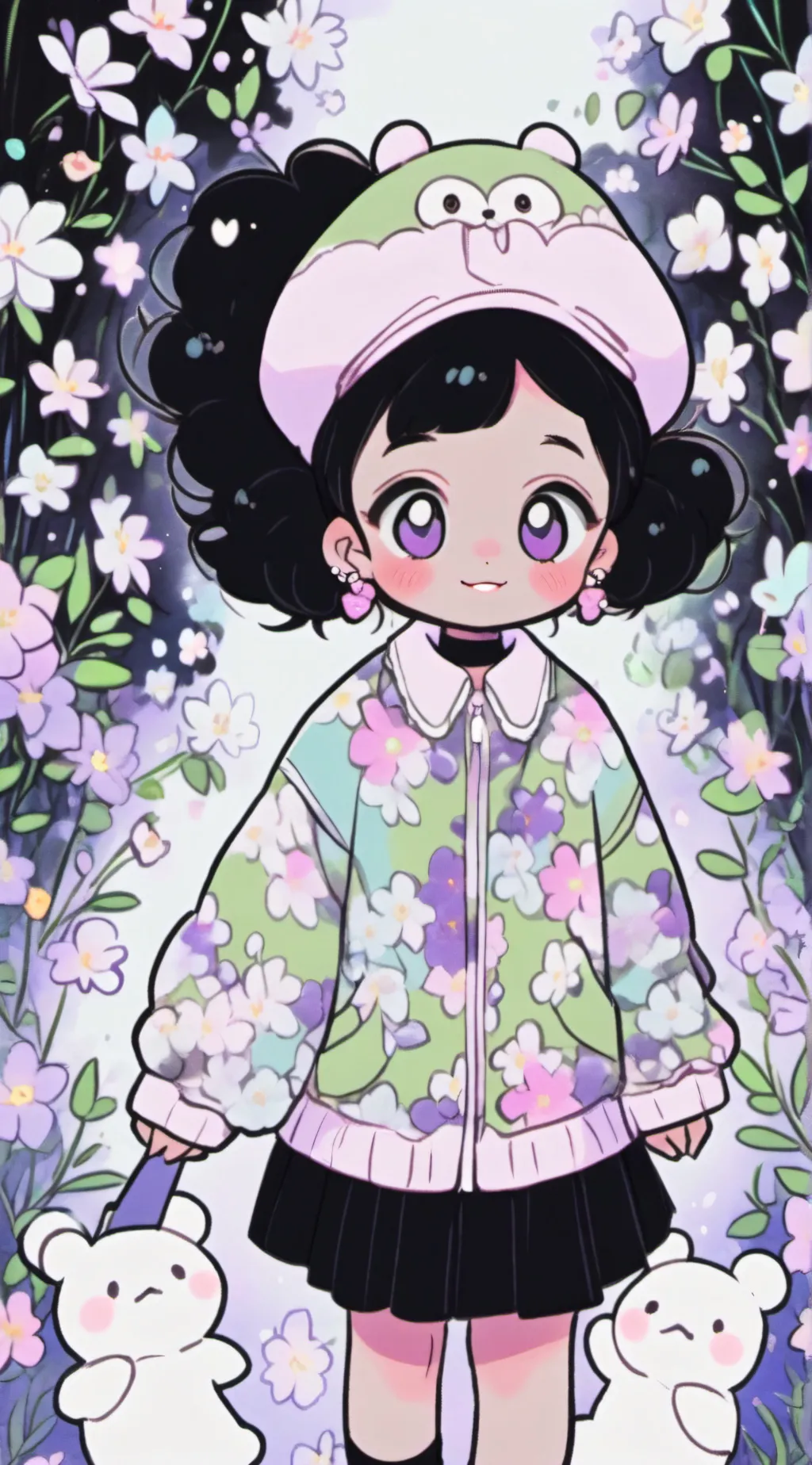 ai character: Sarah  background