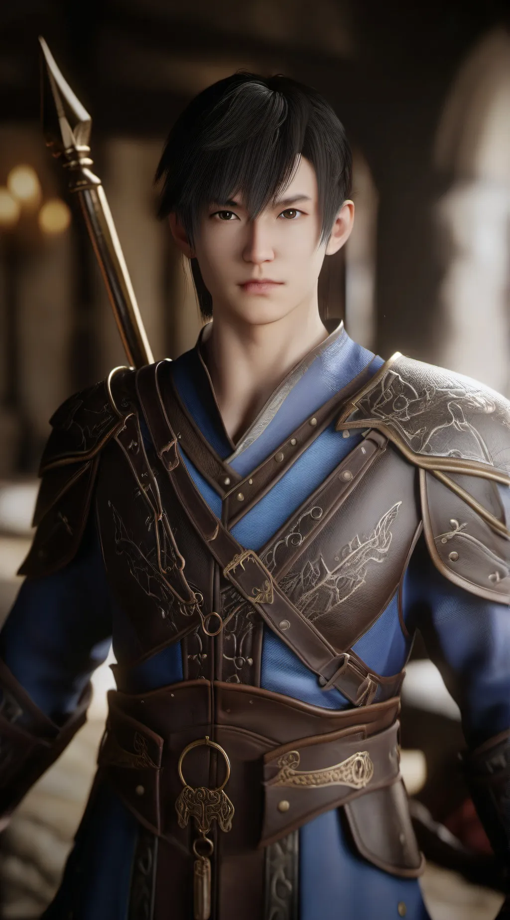 ai character: The dragon slayer. background