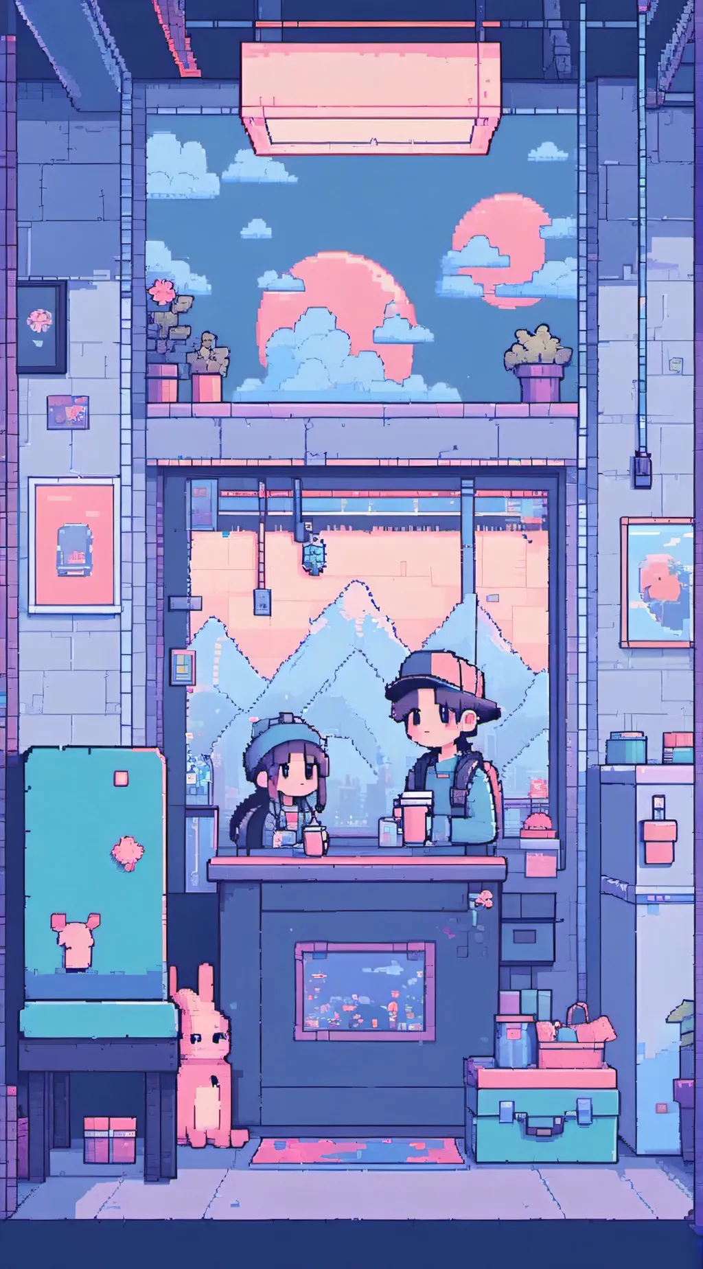 ai character: 2024 background