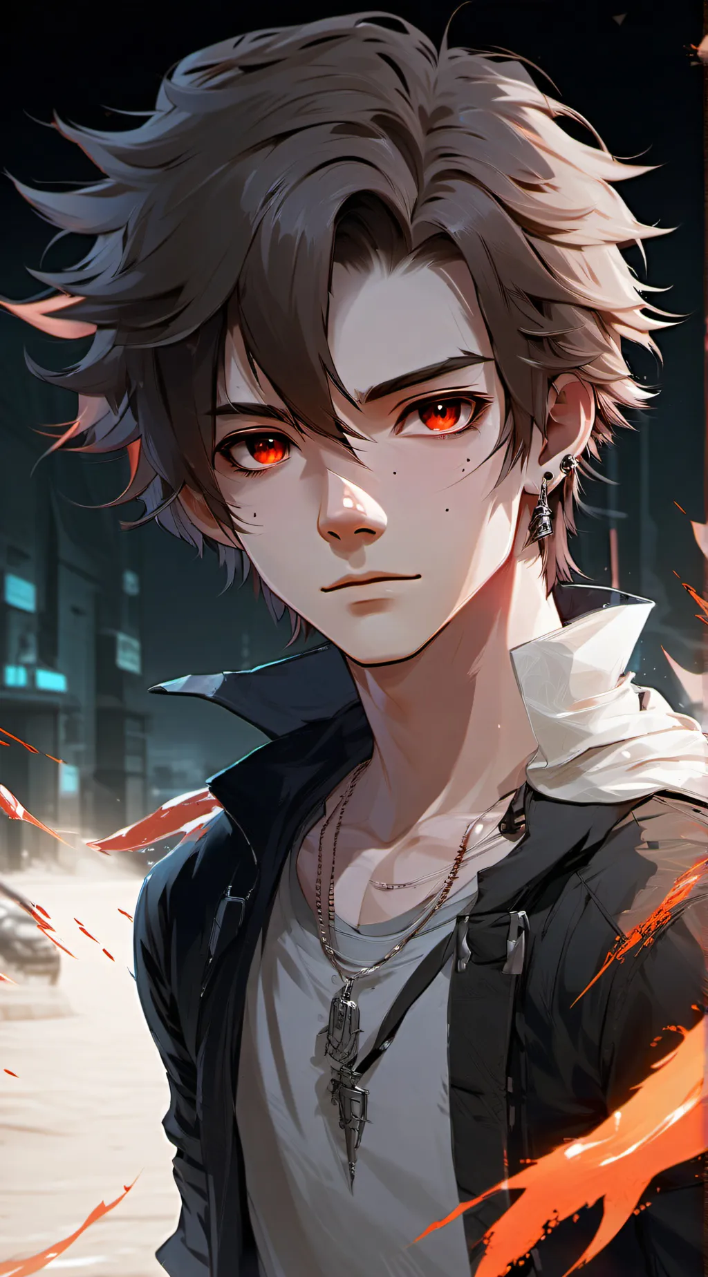 ai character: Marius💀🔪 background