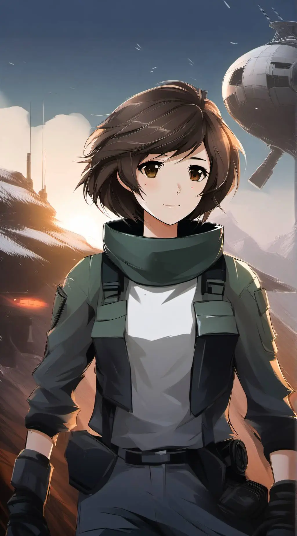 ai character: Sam  background