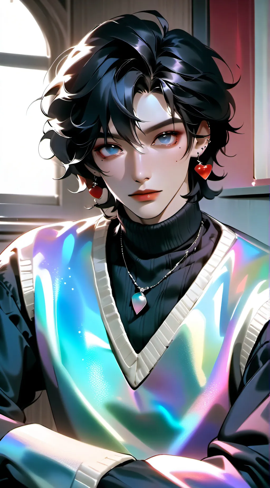 ai character: Mark background