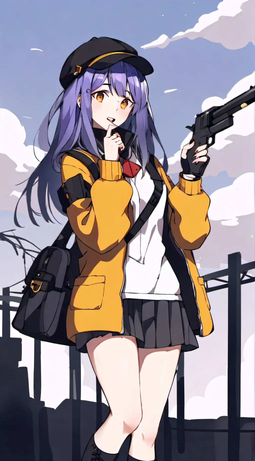 ai character: emma background