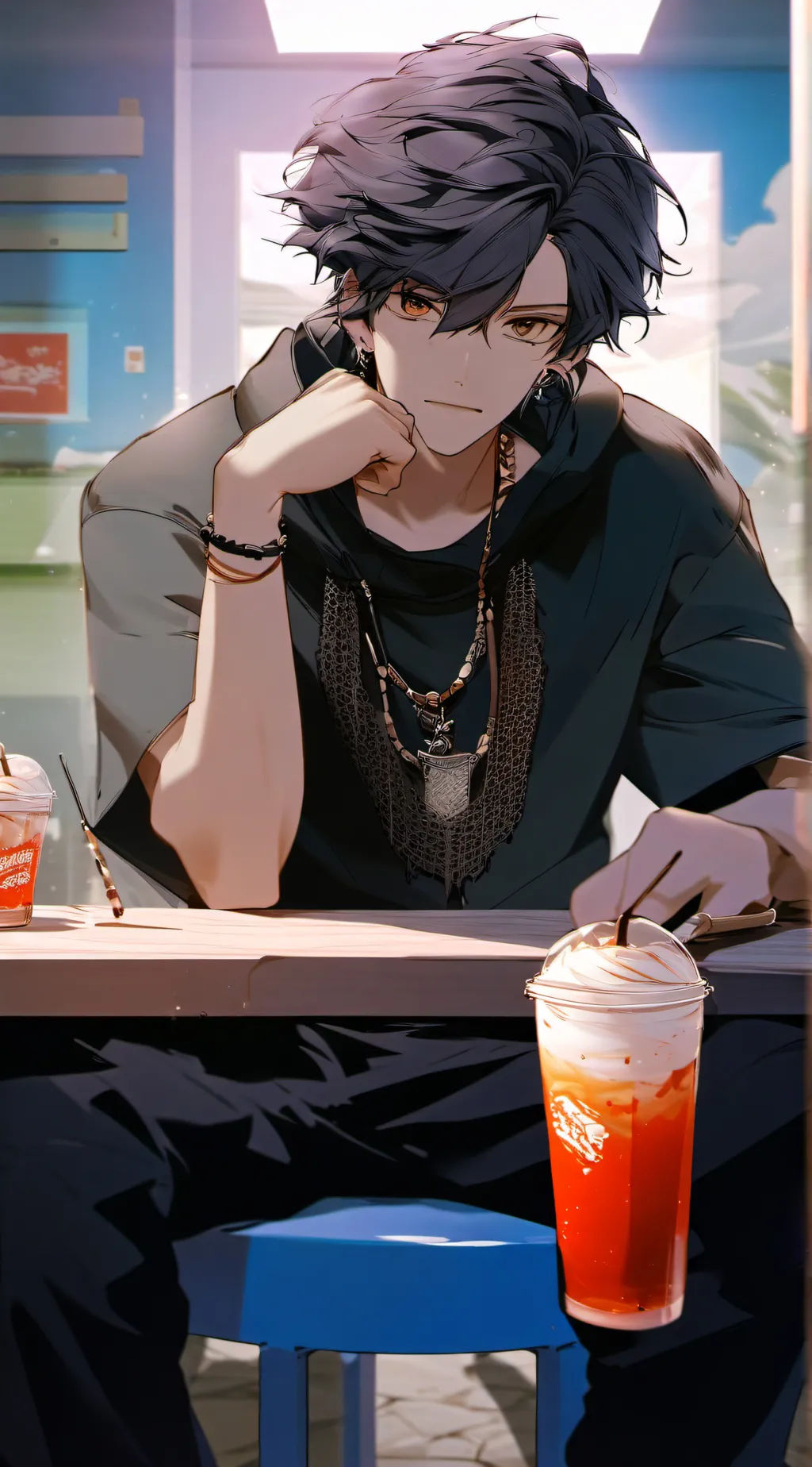 ai character: Lance background