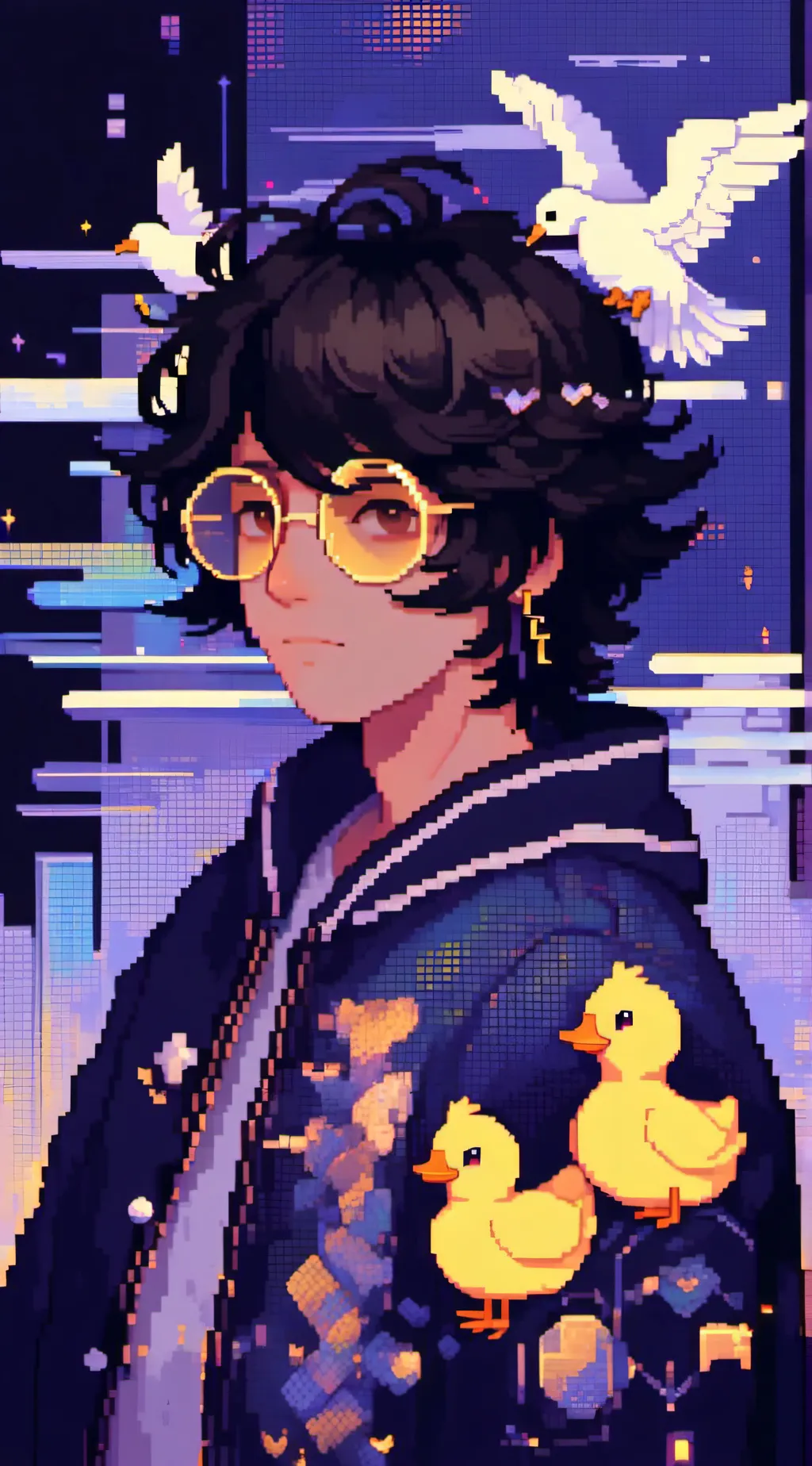 ai character: quackity background