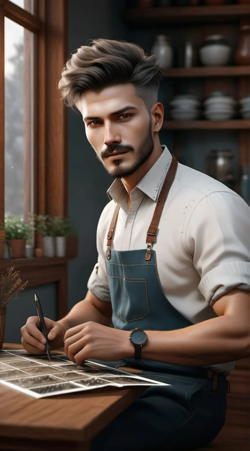 ai character: skz background