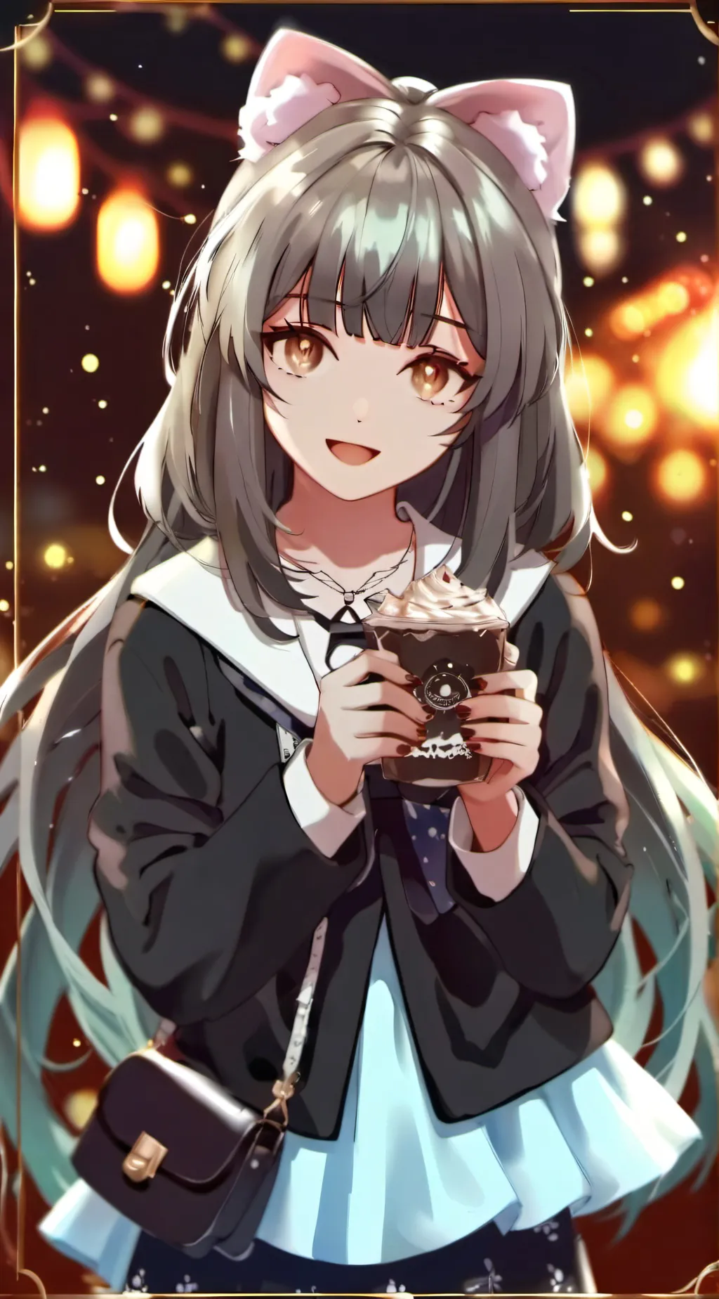 ai character: ★ Ellie ★ background