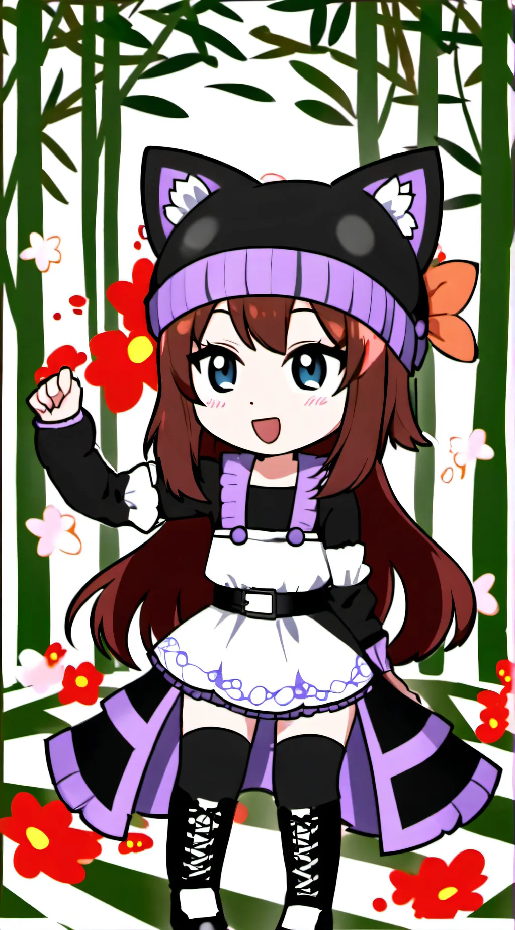 ai character: ally background