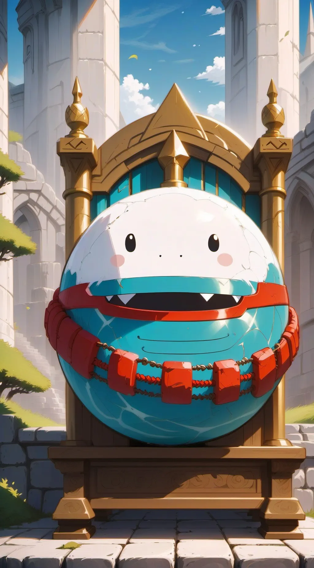 ai character: countryball part 2 background