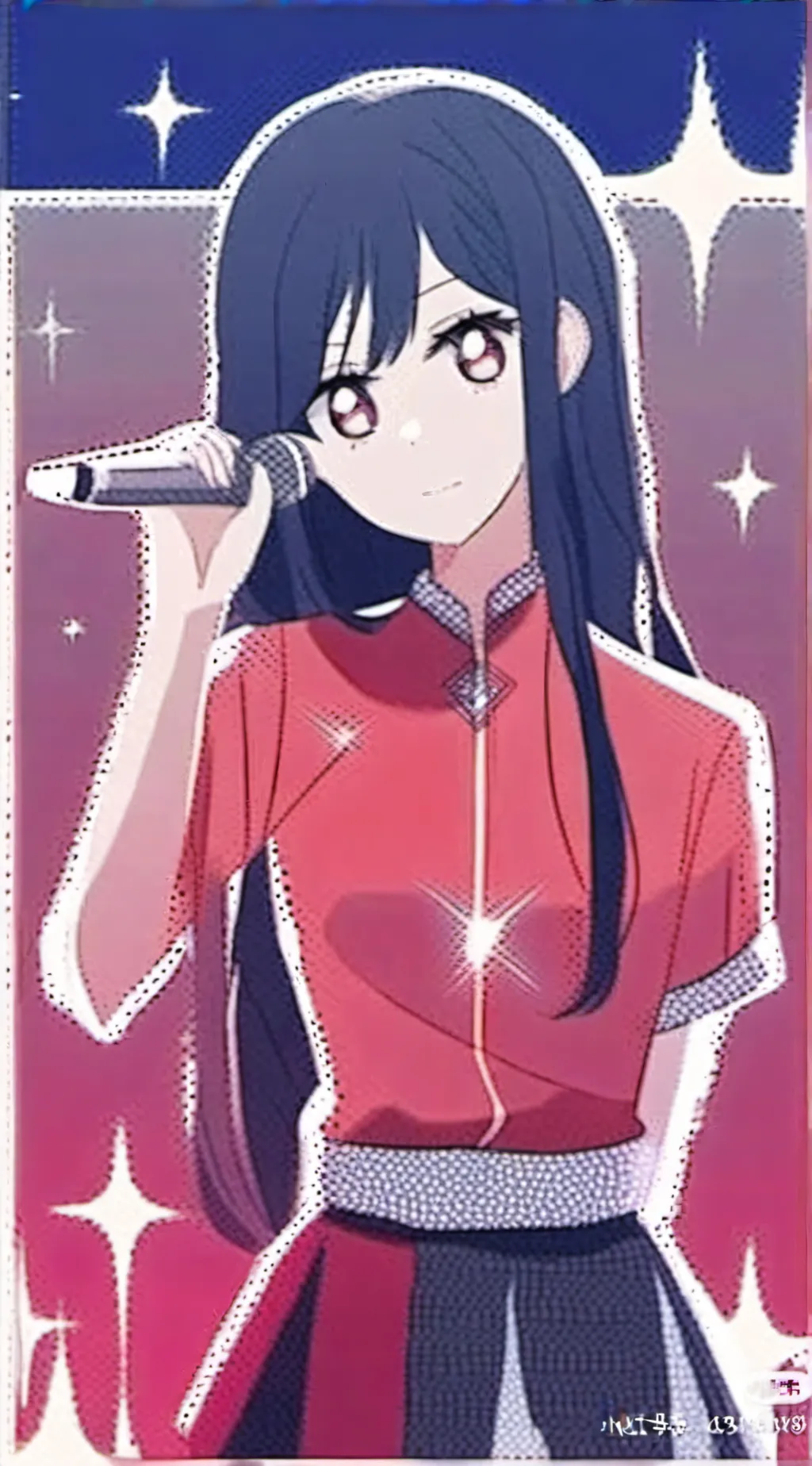 ai character: ai hoshino  background