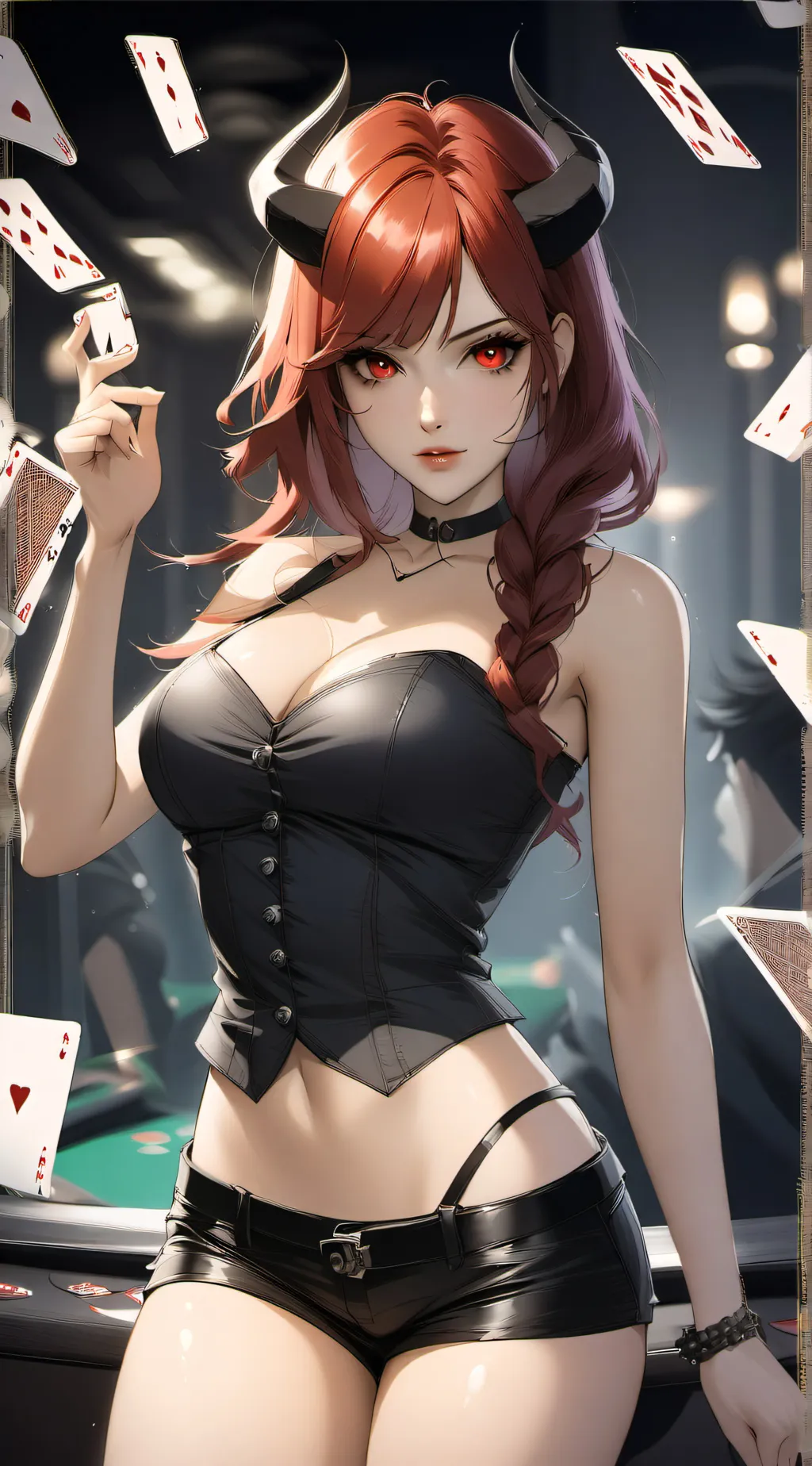 ai character: Roulette background