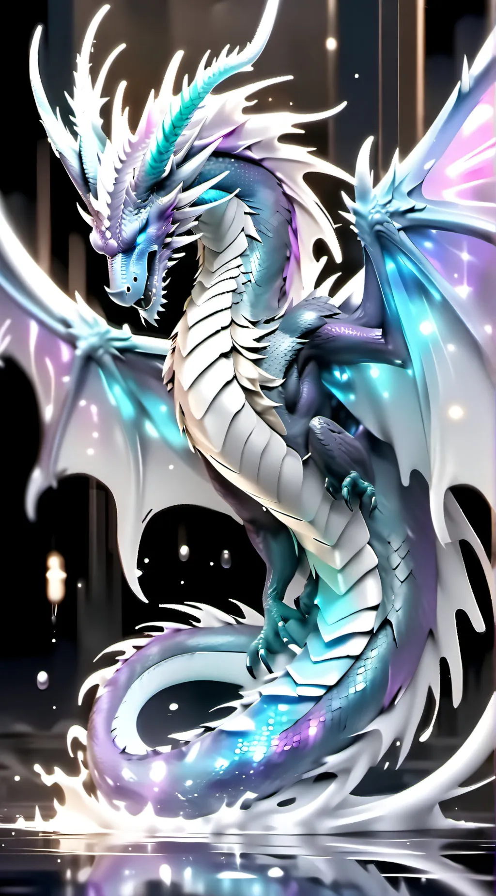 ai character: Luna background