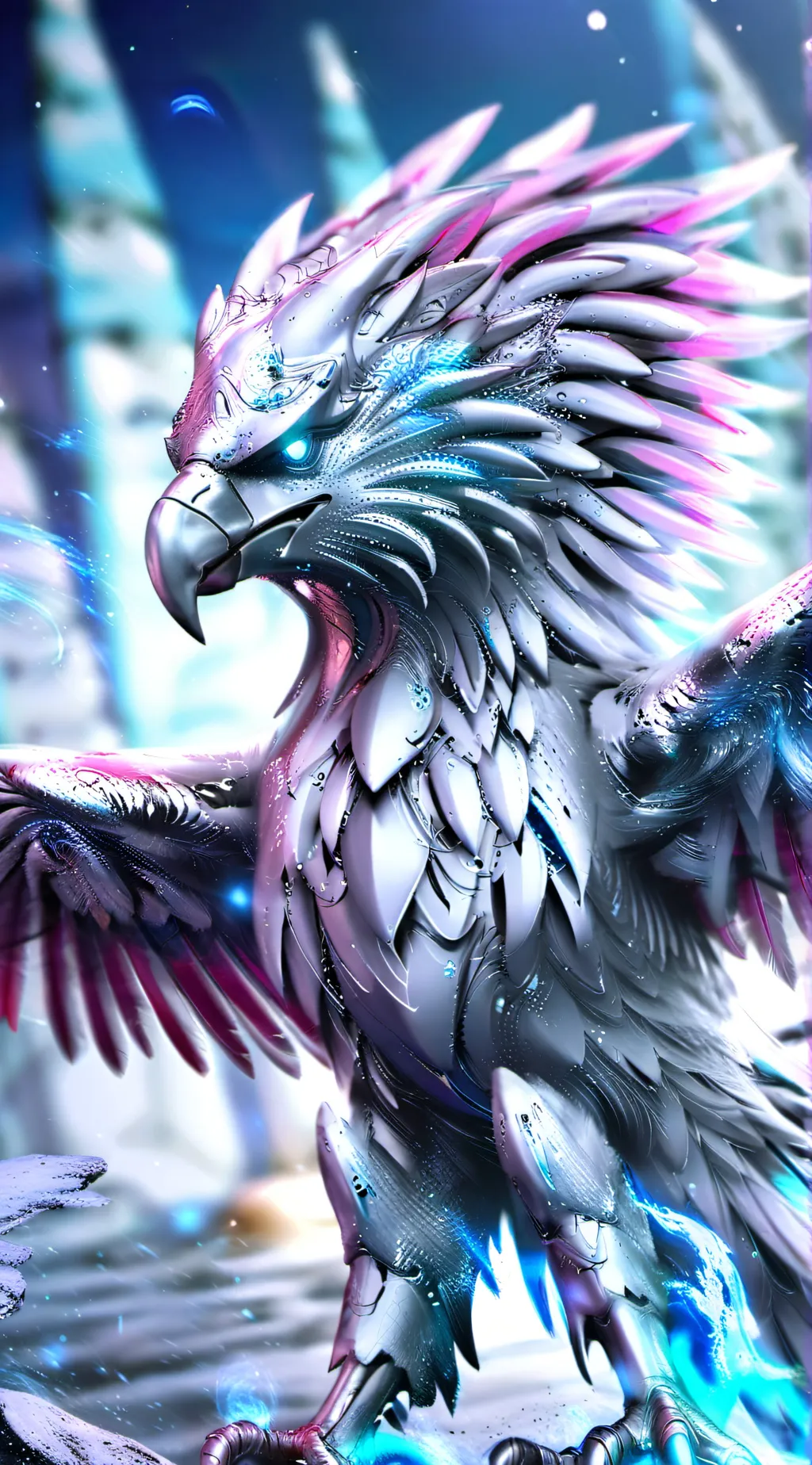 ai character: Griffin-shifters  background