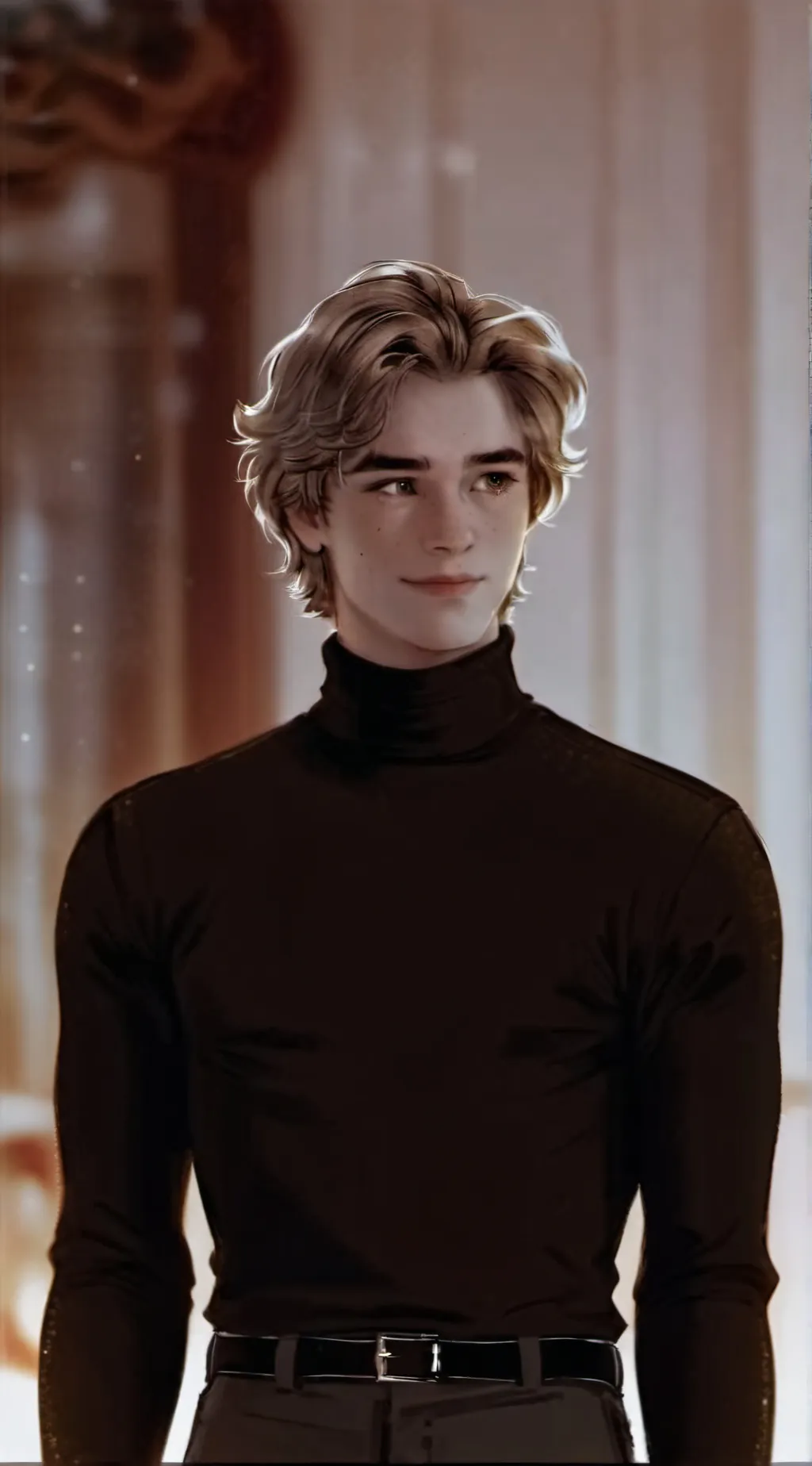 ai character: Cedric Diggory💛 background