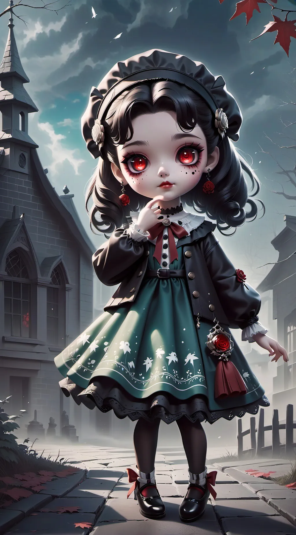 ai character: Elizabeth  background