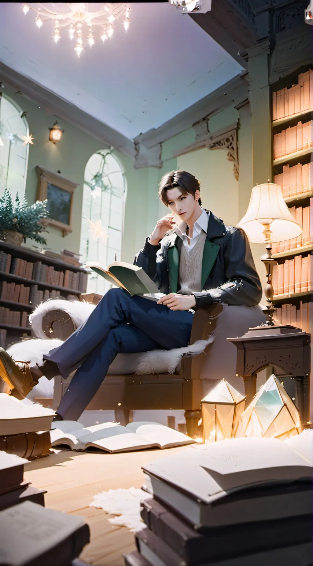 ai character: Dabi background