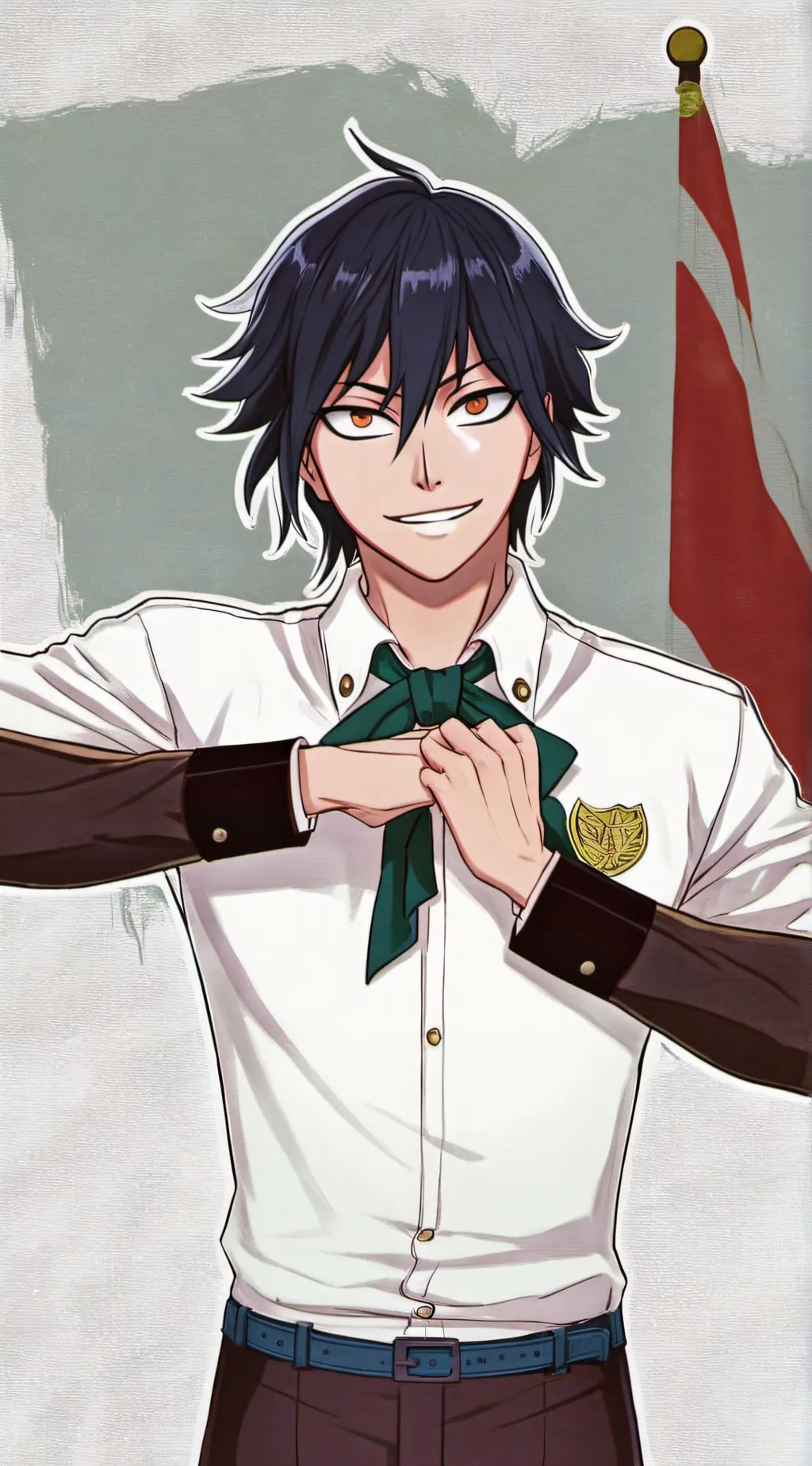 ai character: Sero background