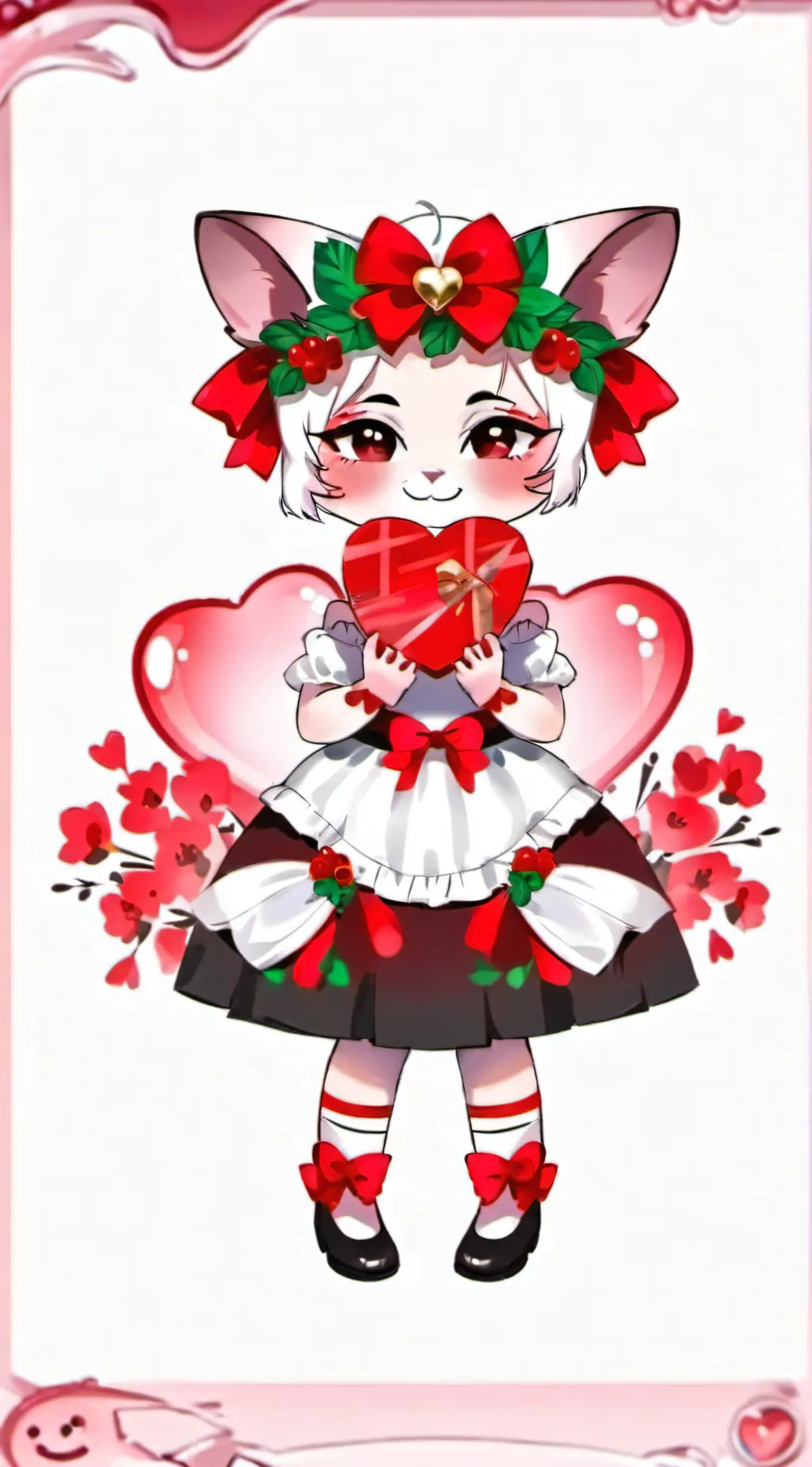 ai character: I love you  background