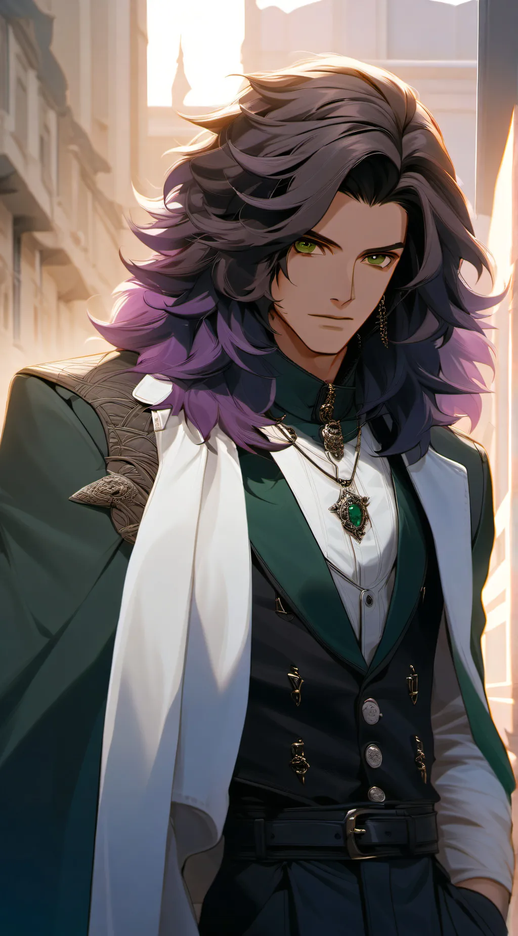 ai character: Michael  background