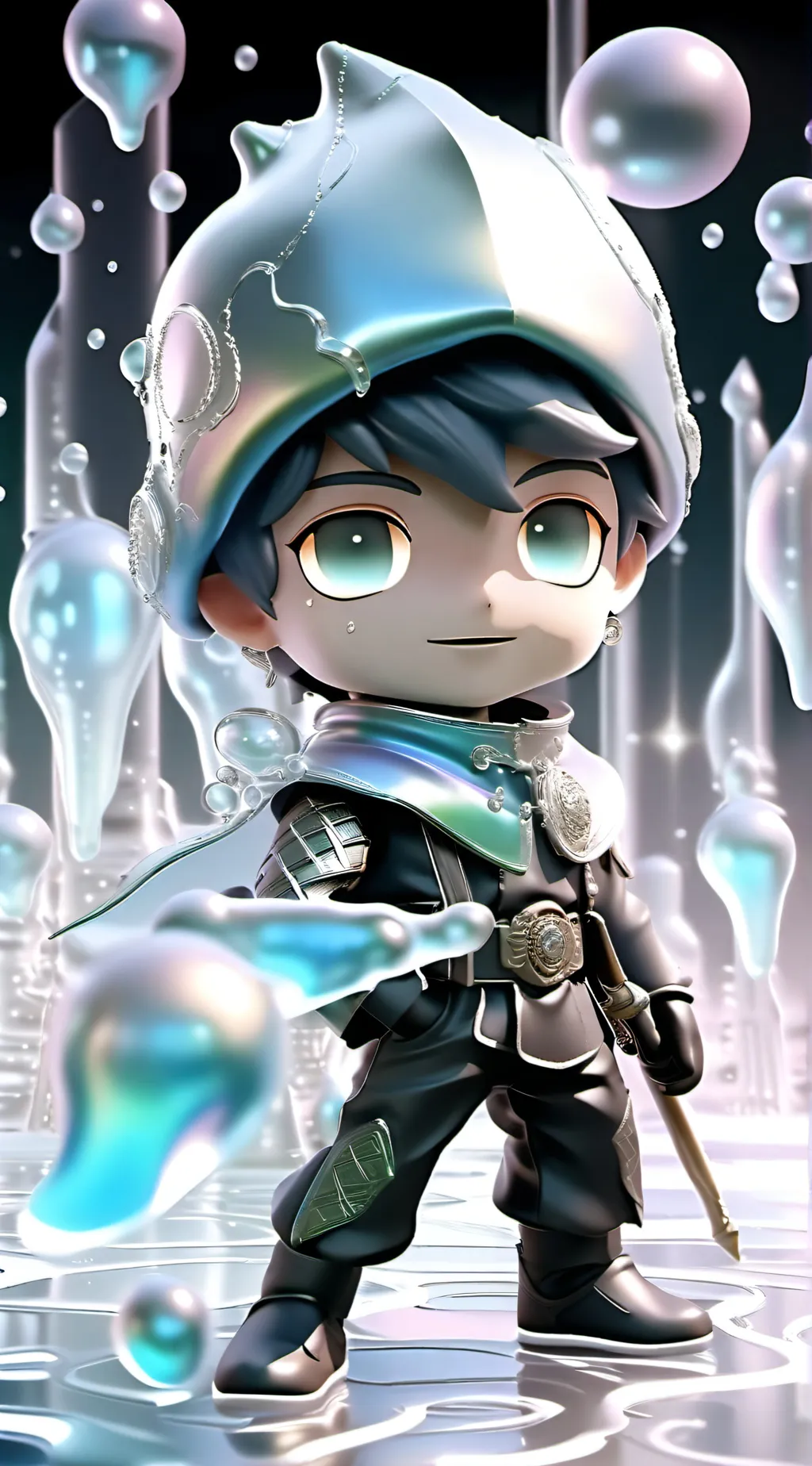 ai character: Max background