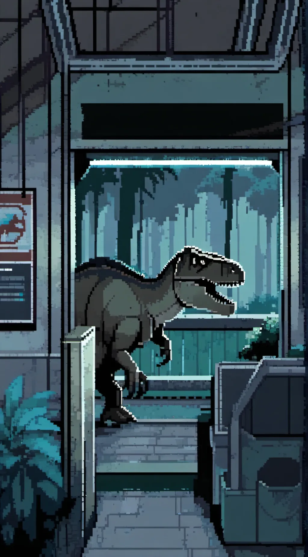 ai character: Ian Malcolm background