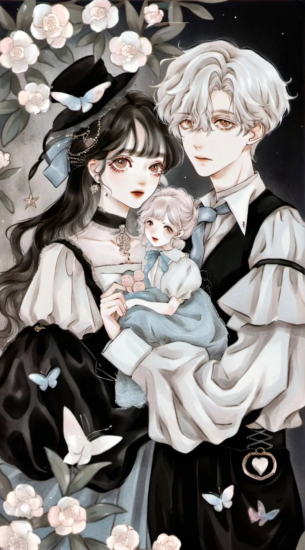 ai character: Maria and leo background